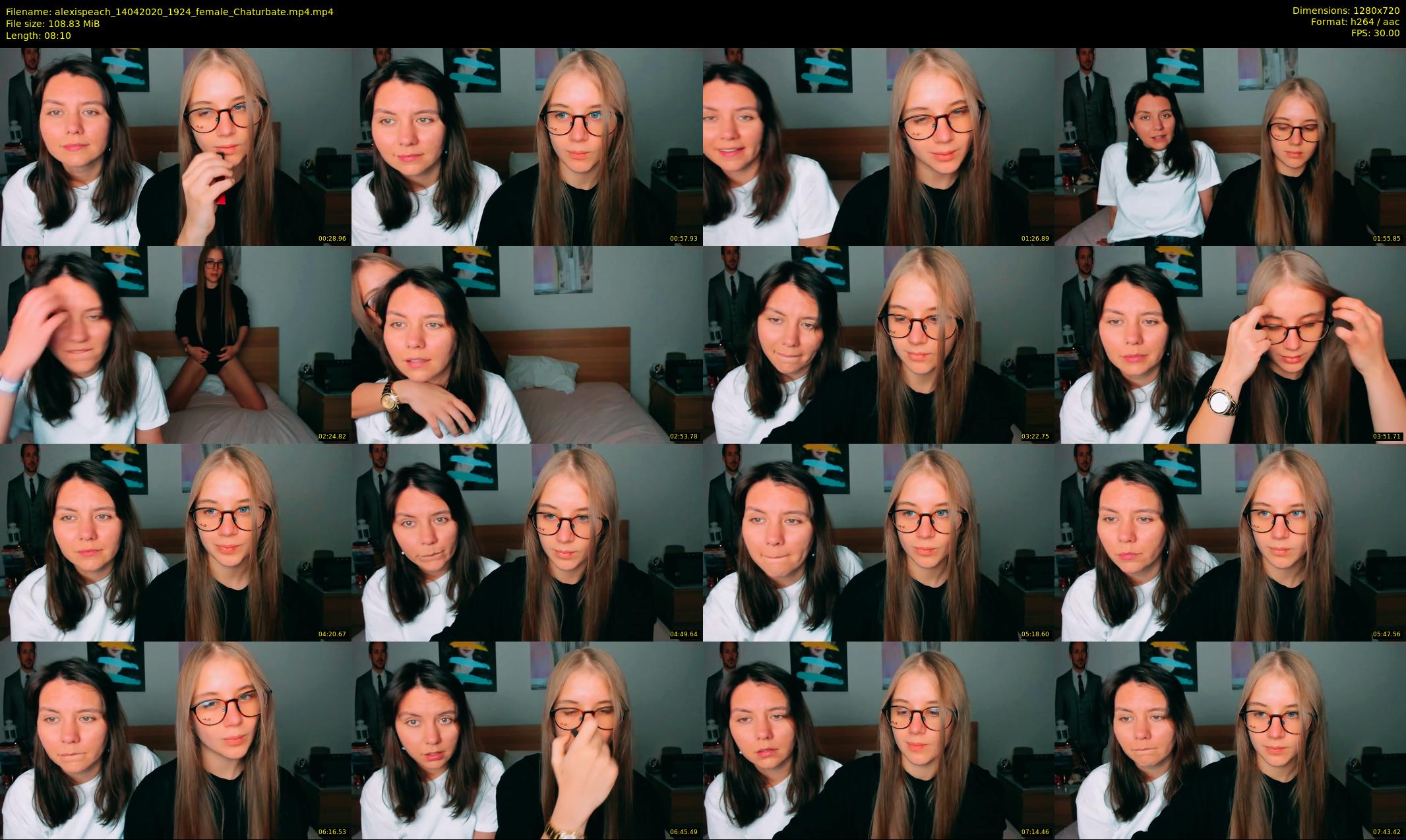 alexispeach — 9 minute Chaturbate female cam show recording, 720p, Apr 14, 2020