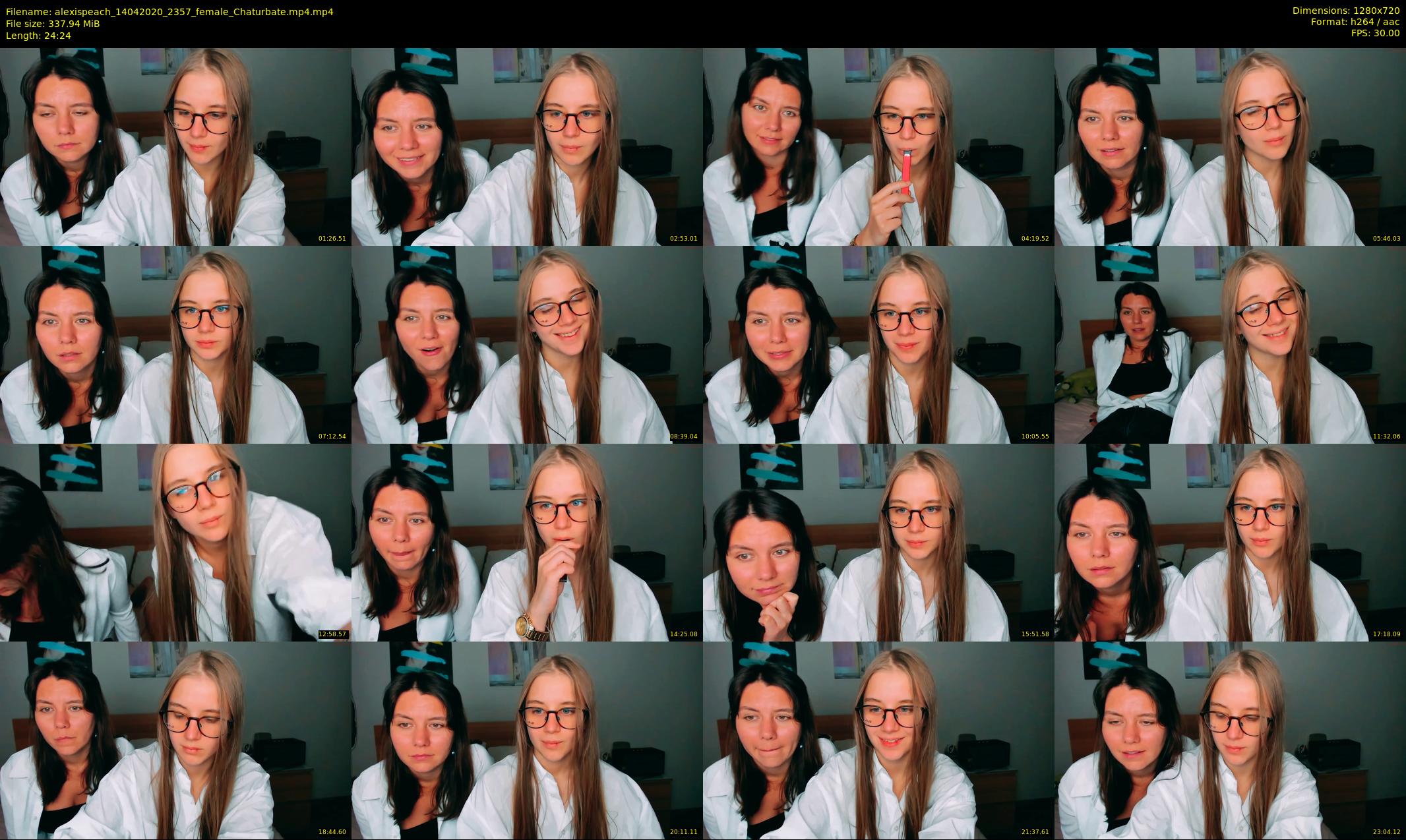 alexispeach — 25 minute Chaturbate female cam show recording, 720p, Apr 14, 2020