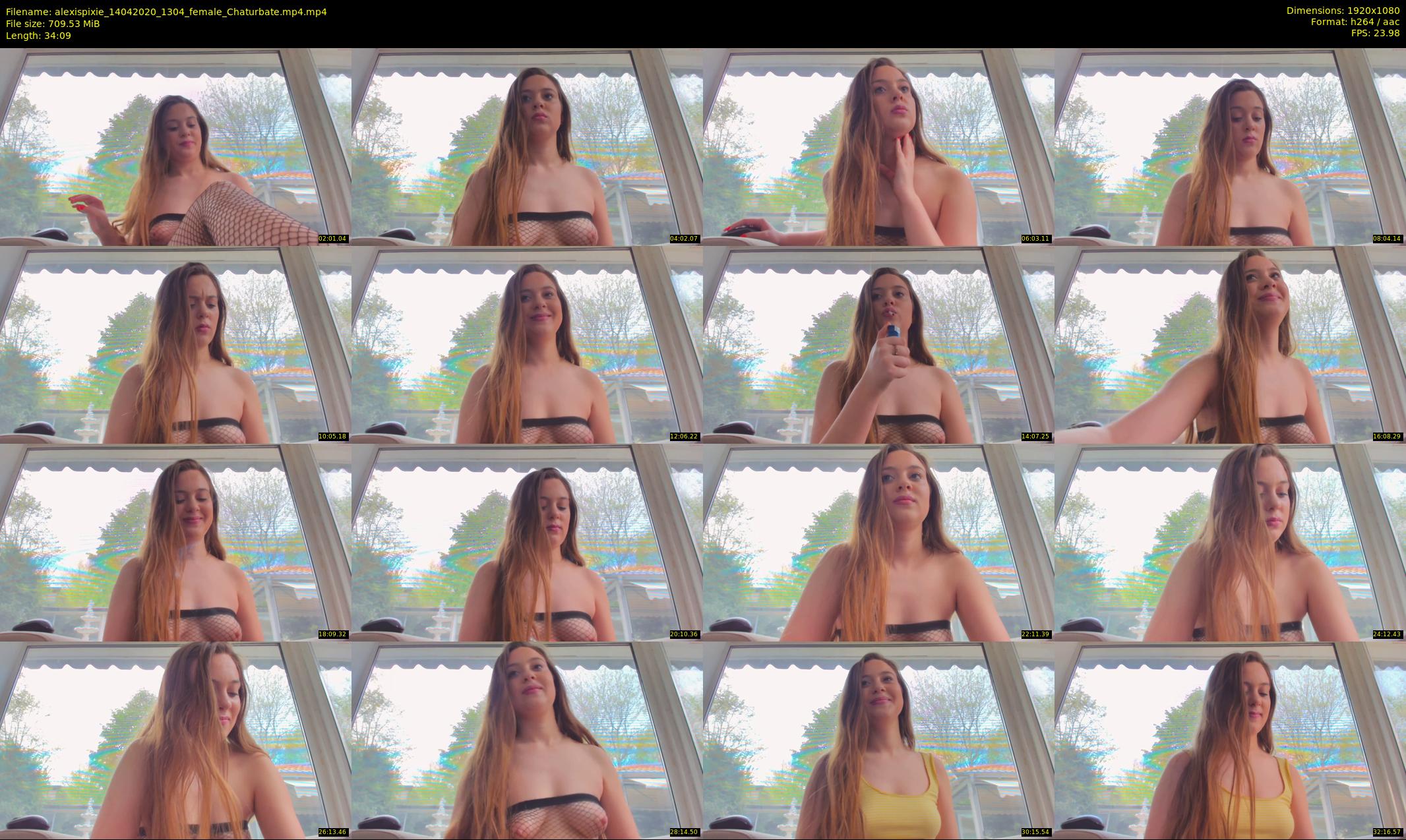 alexispixie — 35 minute Chaturbate female cam show recording, 1080p, Apr 14, 2020