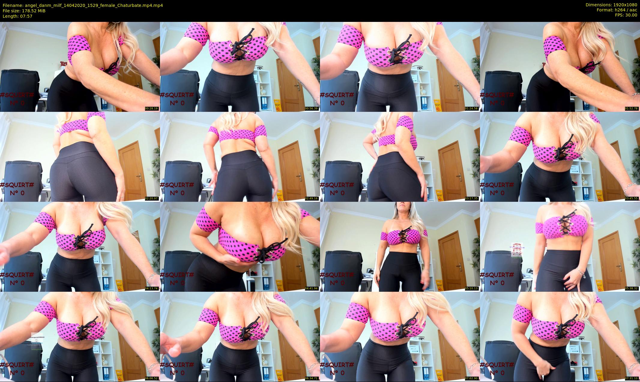 angel_danm_milf — 8 minute Chaturbate female cam show recording, 1080p, Apr 14, 2020