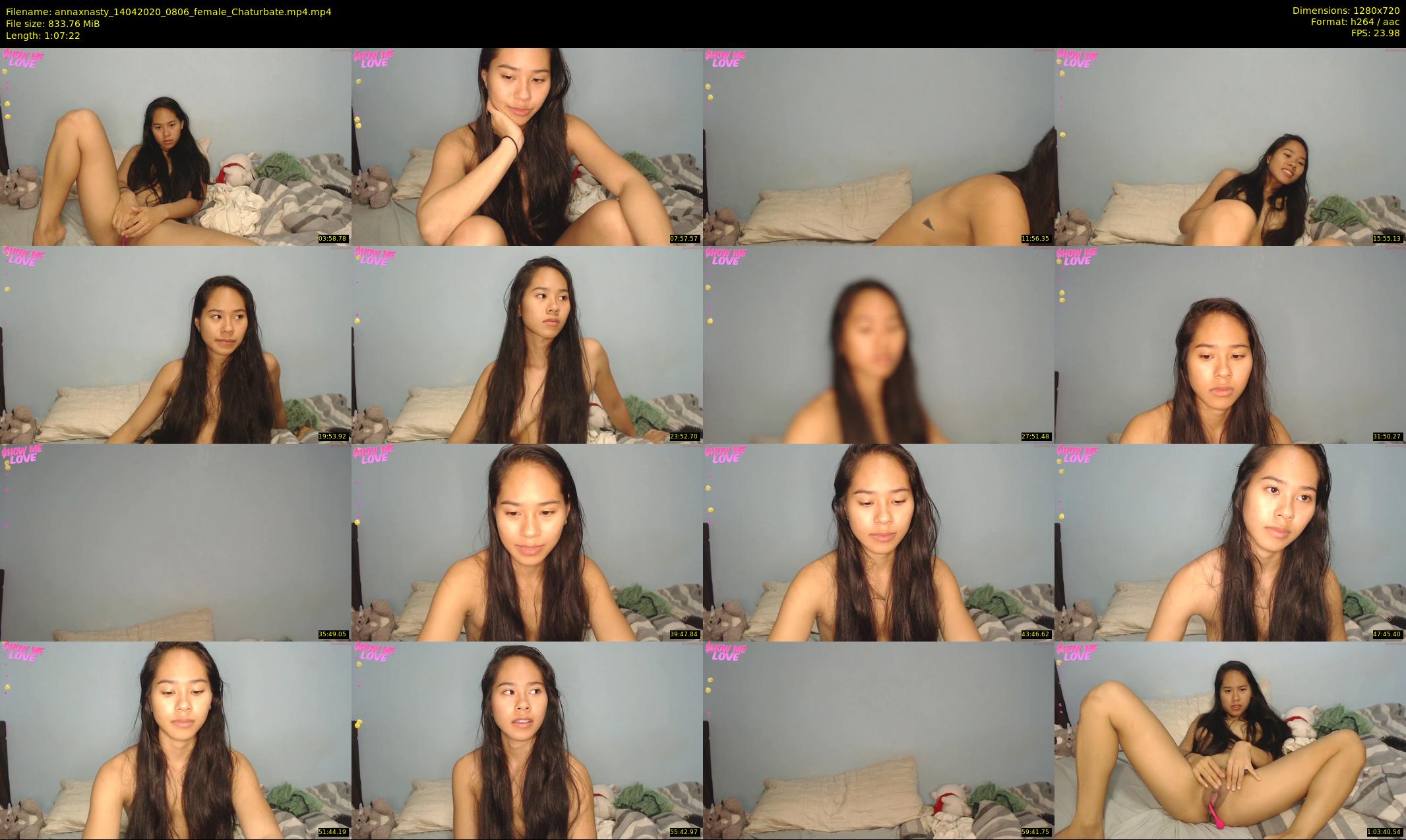 annaxnasty — 68 minute Chaturbate female cam show recording, 720p, Apr 14, 2020