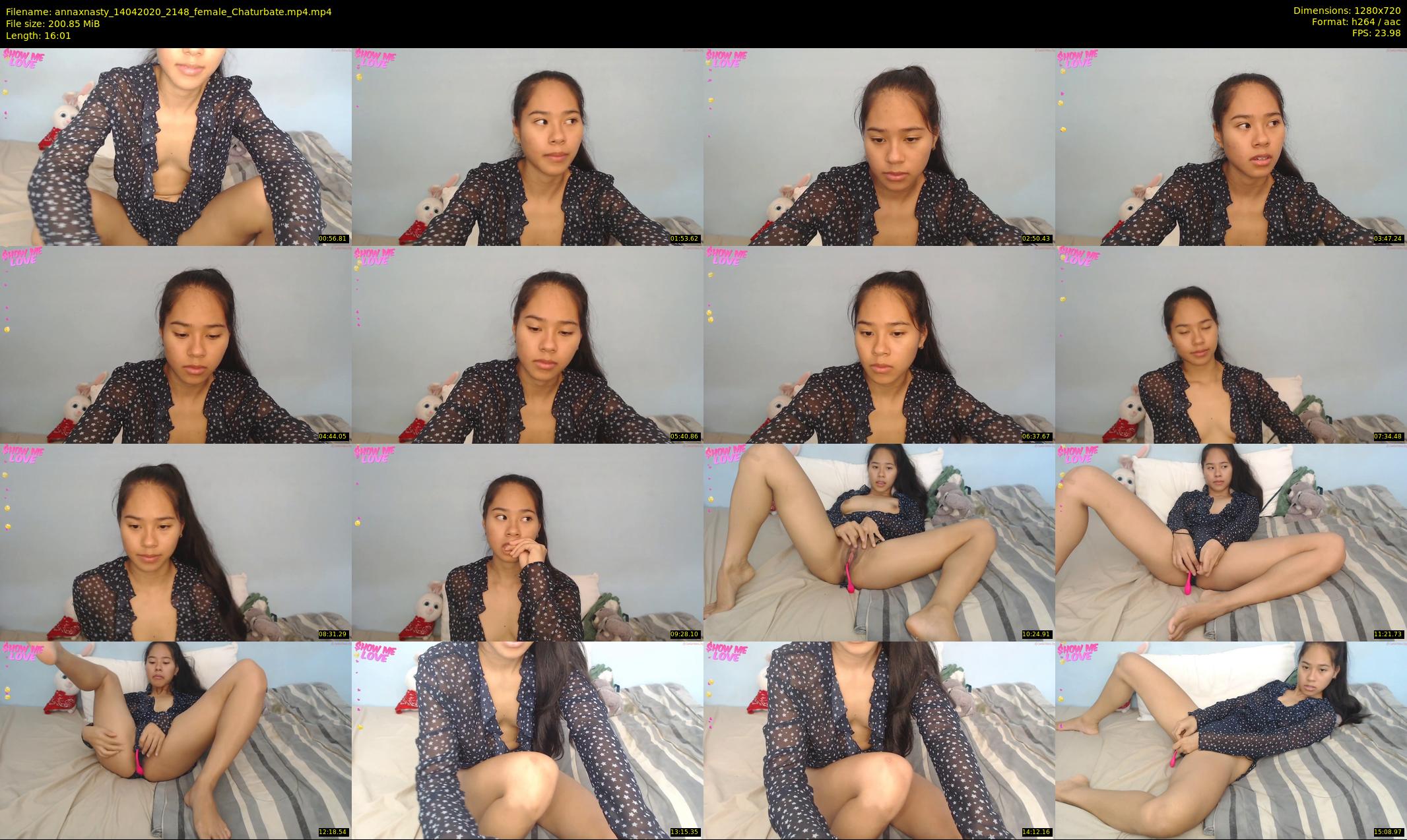 annaxnasty — 17 minute Chaturbate female cam show recording, 720p, Apr 14, 2020