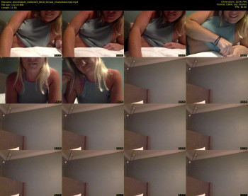 blondieslutt — 12 minute Chaturbate female cam show recording, 720p, Apr 14, 2020