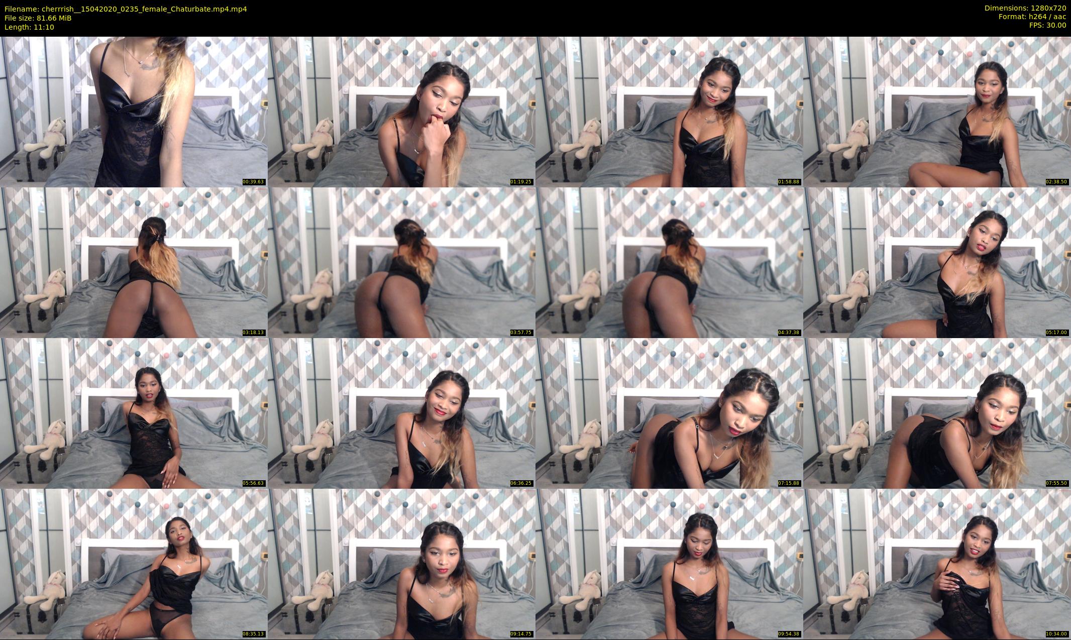 cherrrish_ — 12 minute Chaturbate female cam show recording, 720p, Apr 15, 2020
