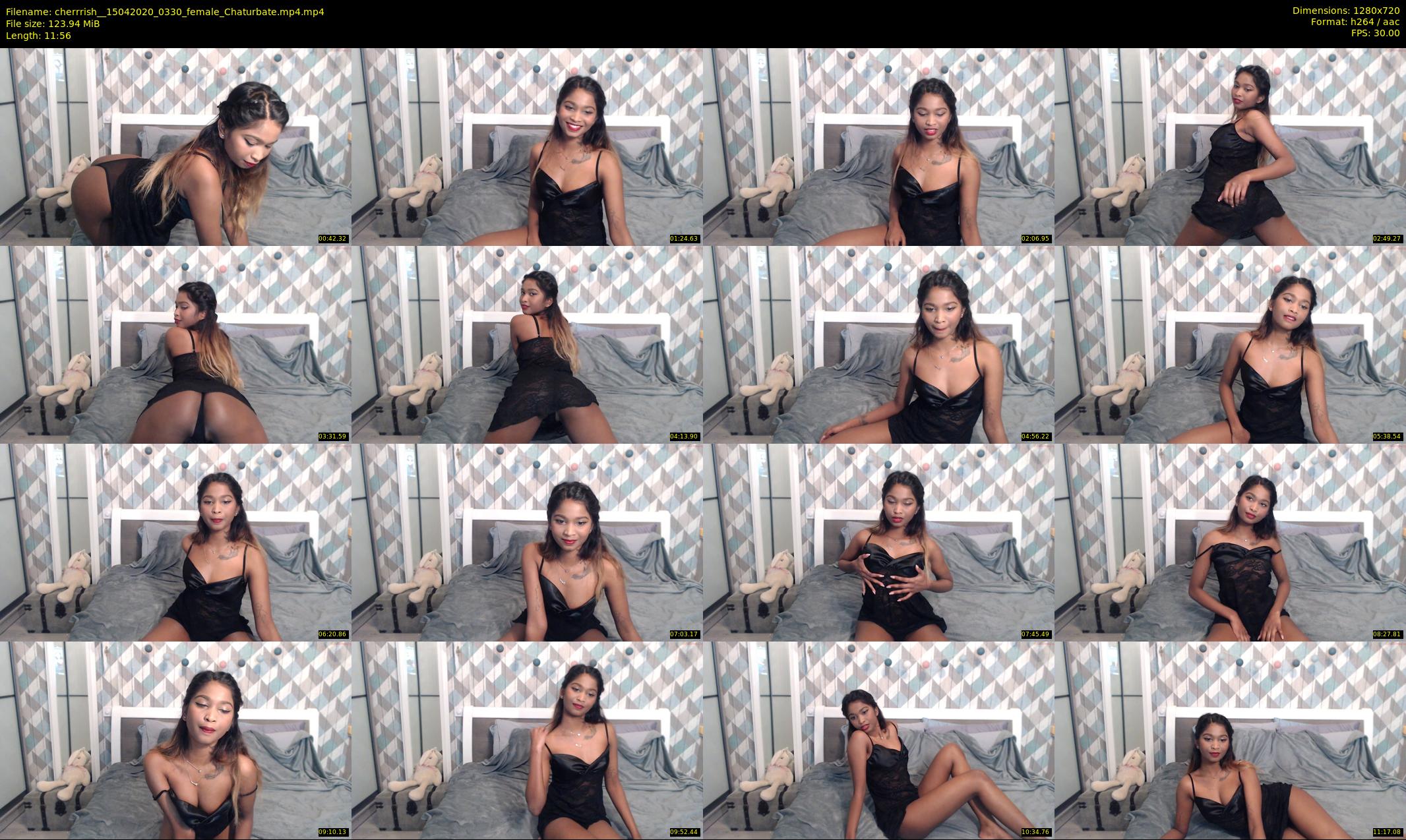 cherrrish_ — 12 minute Chaturbate female cam show recording, 720p, Apr 15, 2020