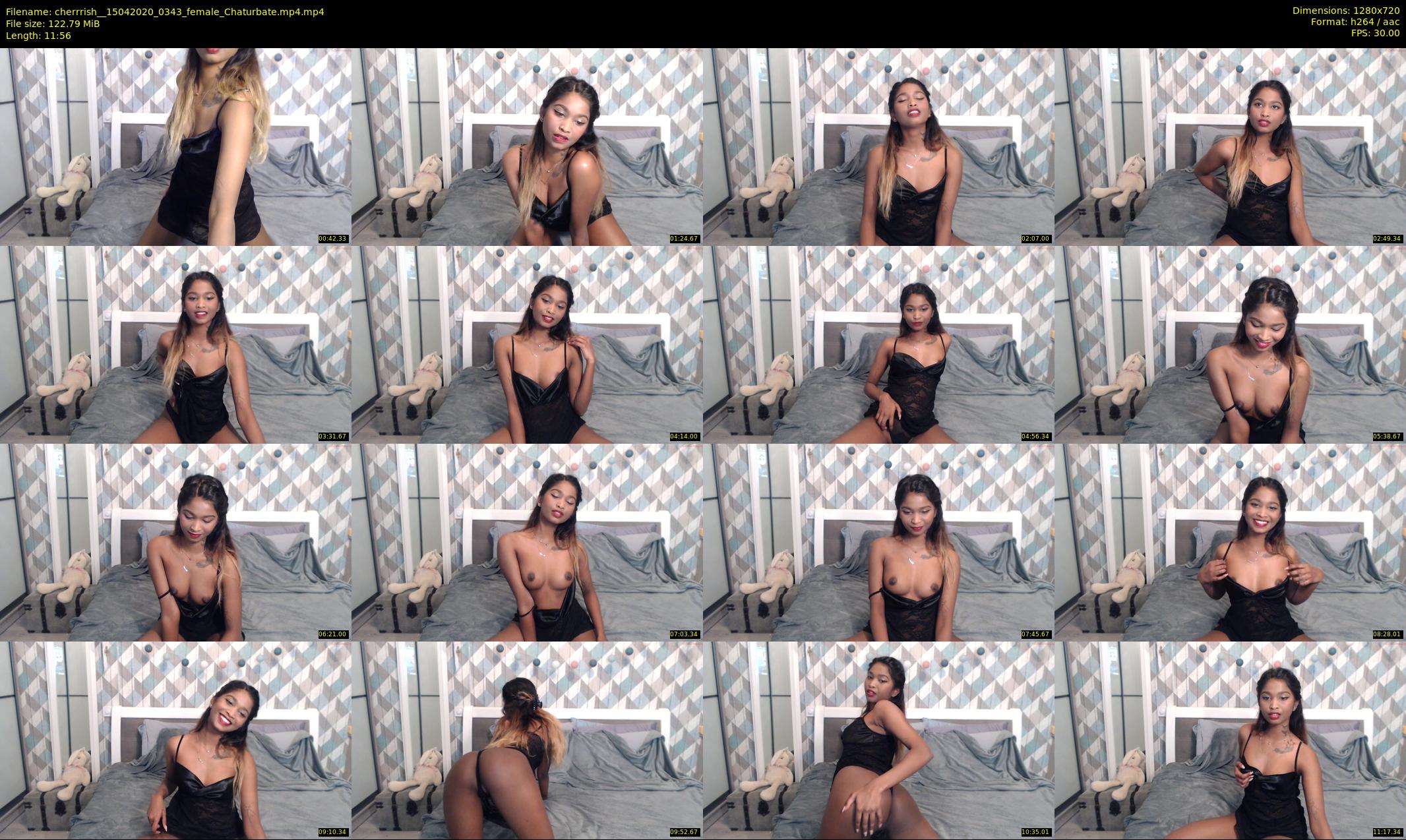 cherrrish_ — 12 minute Chaturbate female cam show recording, 720p, Apr 15, 2020