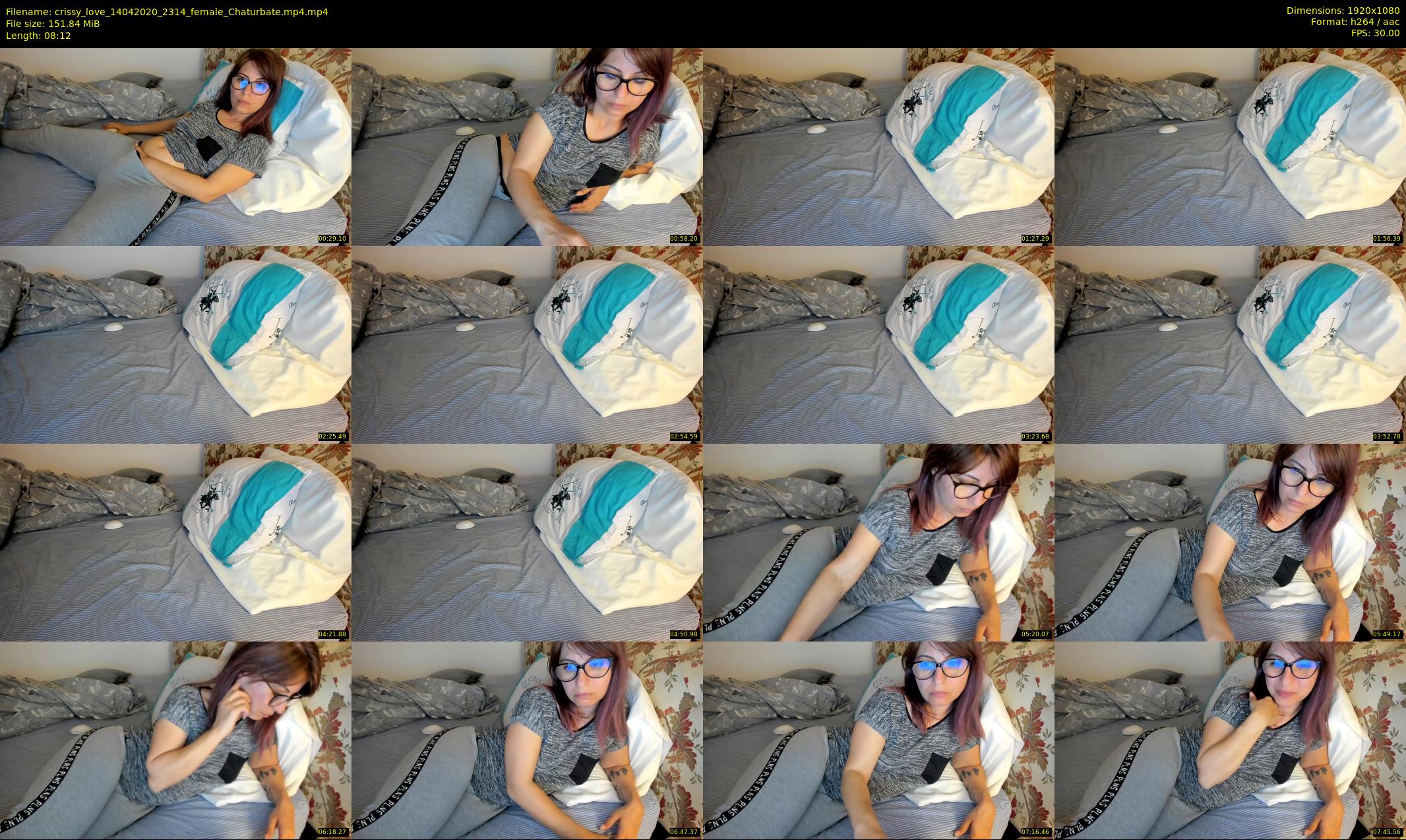 crissy_love — 9 minute Chaturbate female cam show recording, 1080p, Apr 14, 2020