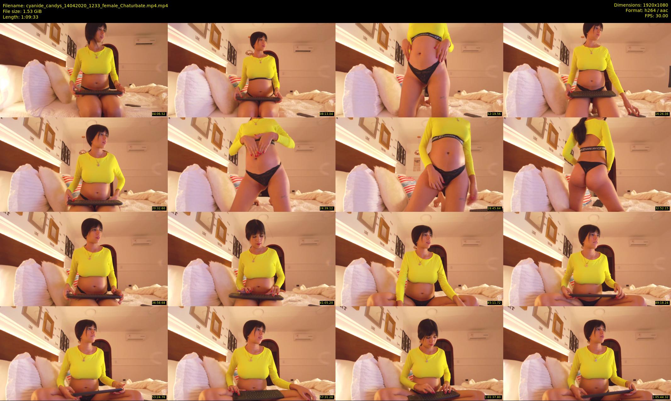 cyanide_candys — 70 minute Chaturbate female cam show recording, 1080p, Apr 14, 2020