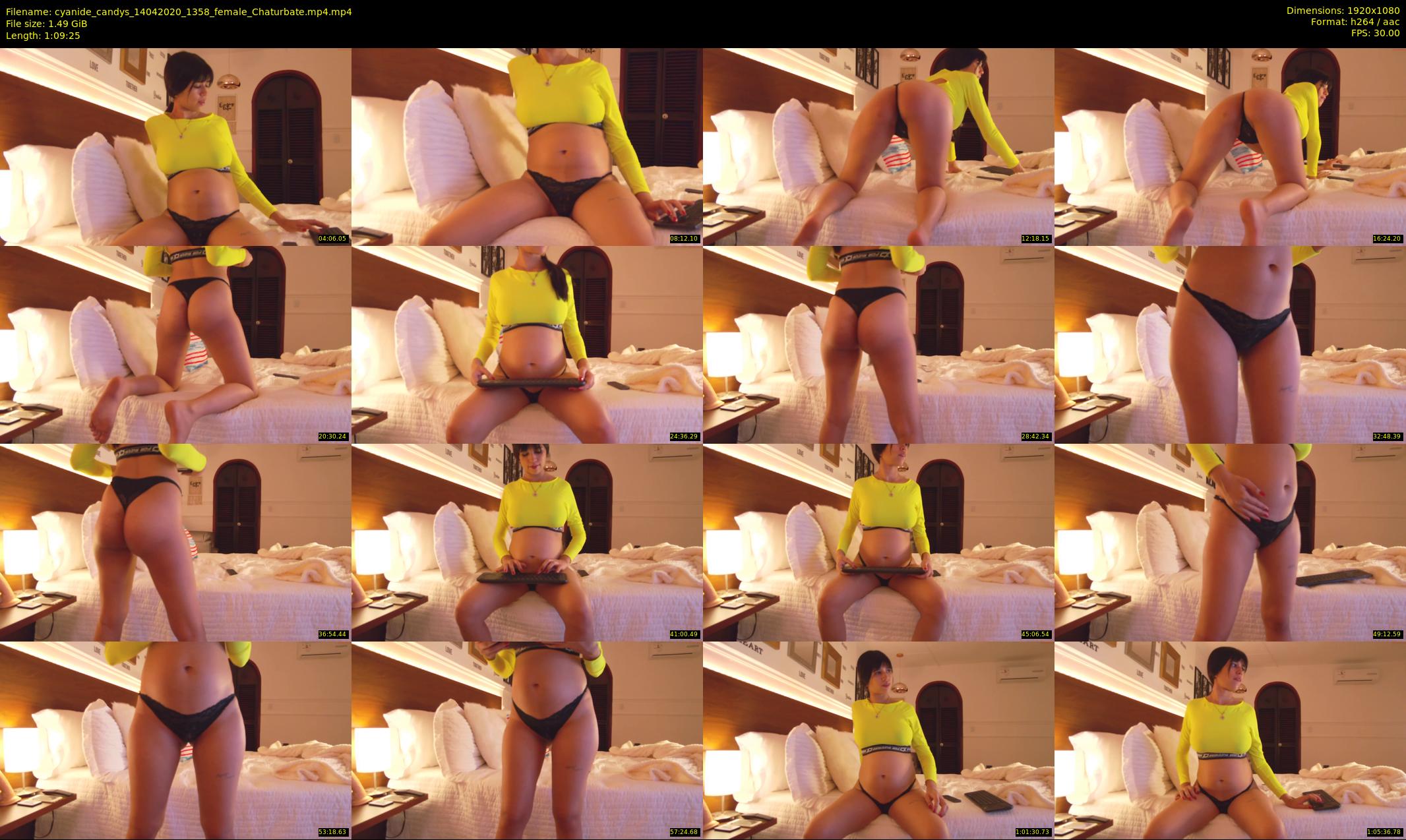 cyanide_candys — 70 minute Chaturbate female cam show recording, 1080p, Apr 14, 2020