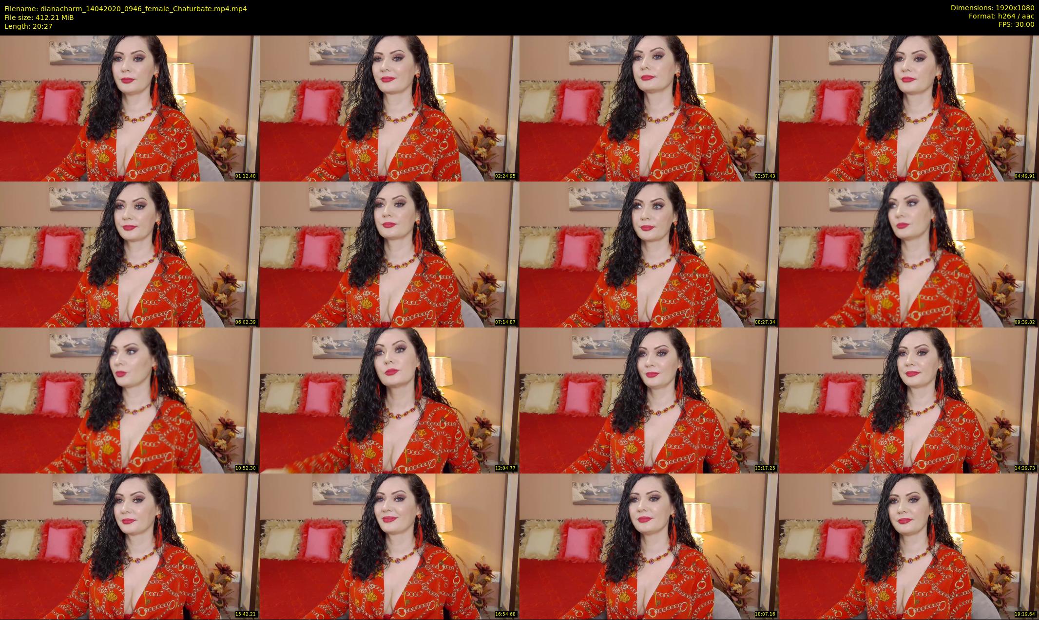 dianacharm — 21 minute Chaturbate female cam show recording, 1080p, Apr 14, 2020