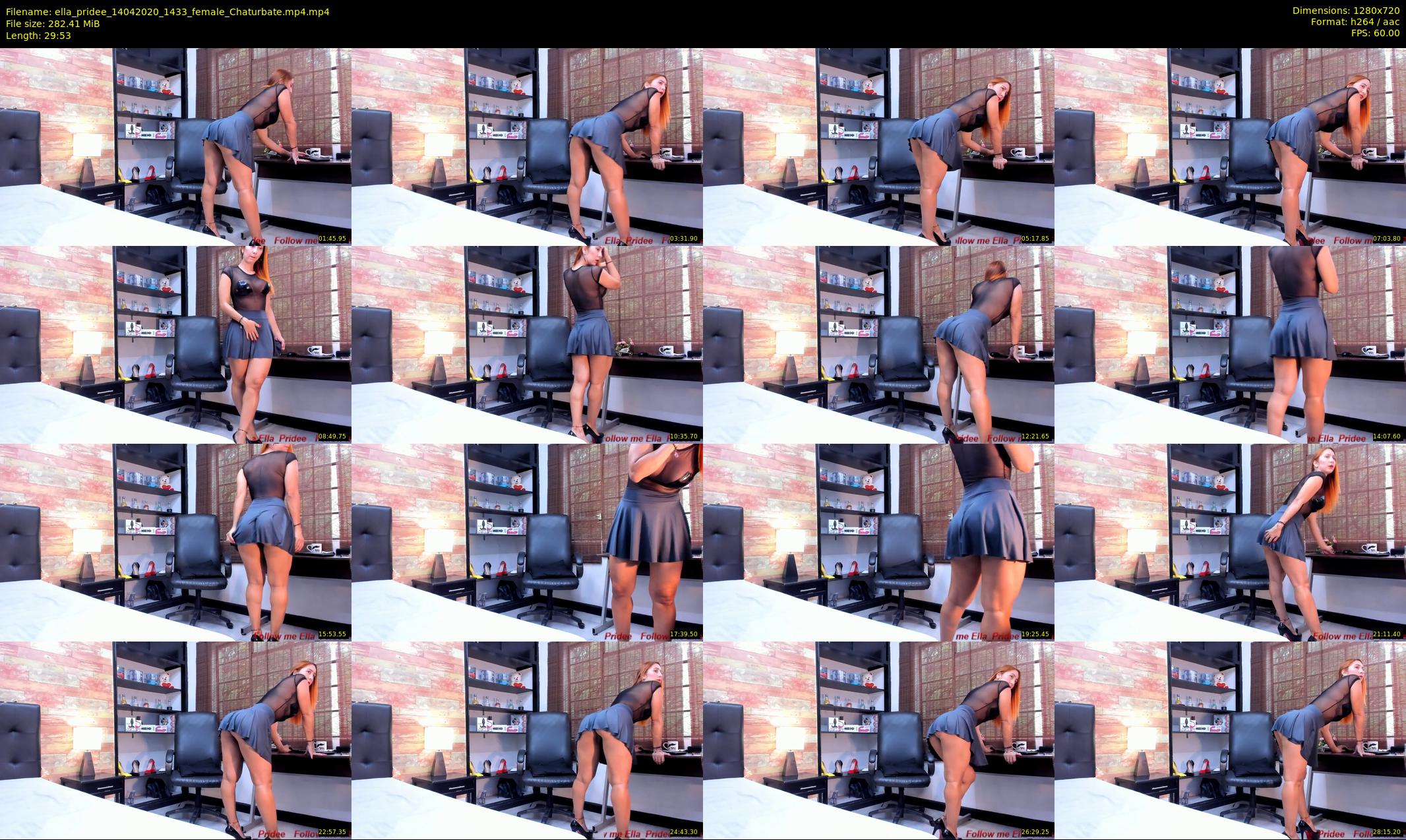 ella_pridee — 30 minute Chaturbate female cam show recording, 720p, Apr 14, 2020