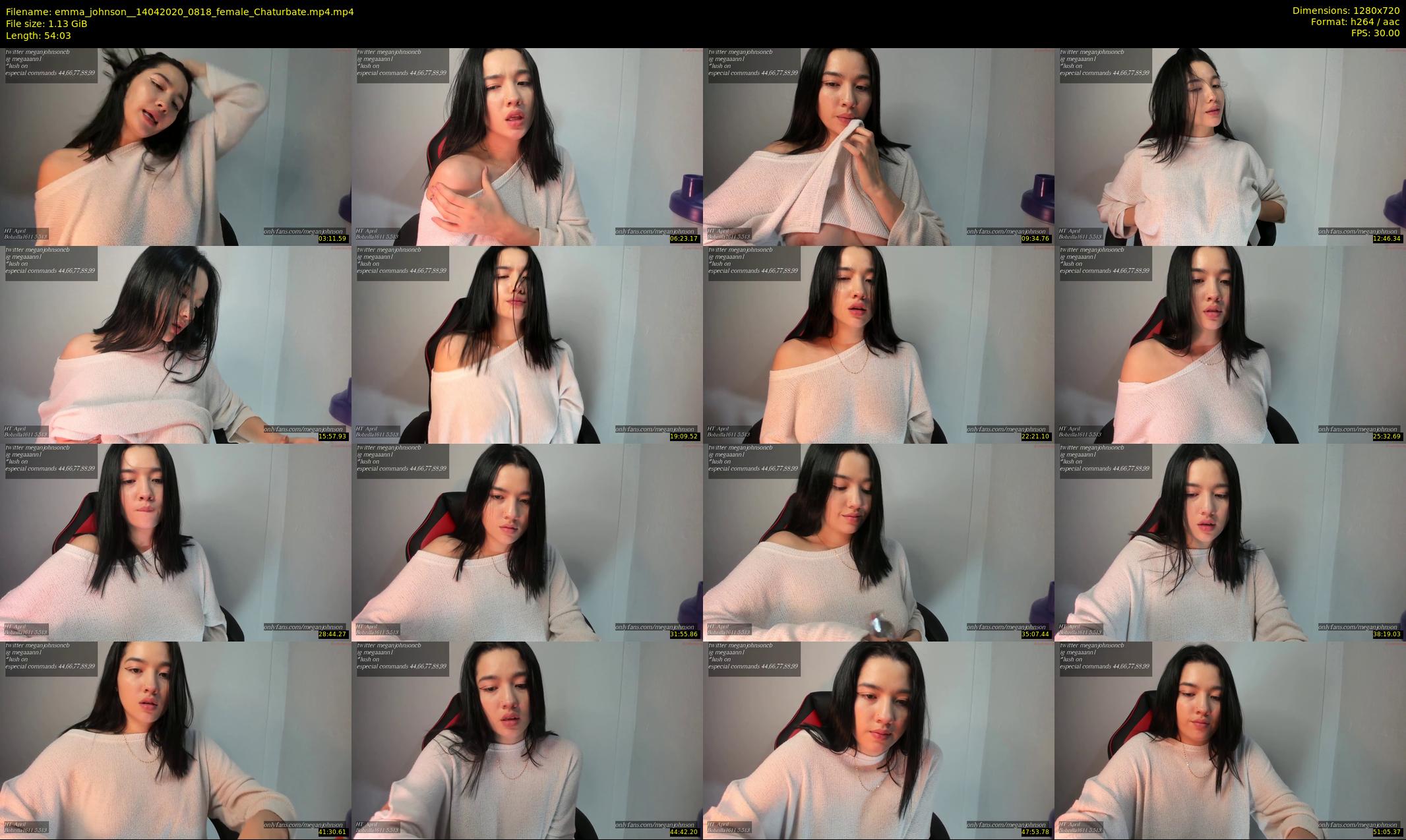 emma_johnson_ — 55 minute Chaturbate female cam show recording, 720p, Apr 14, 2020