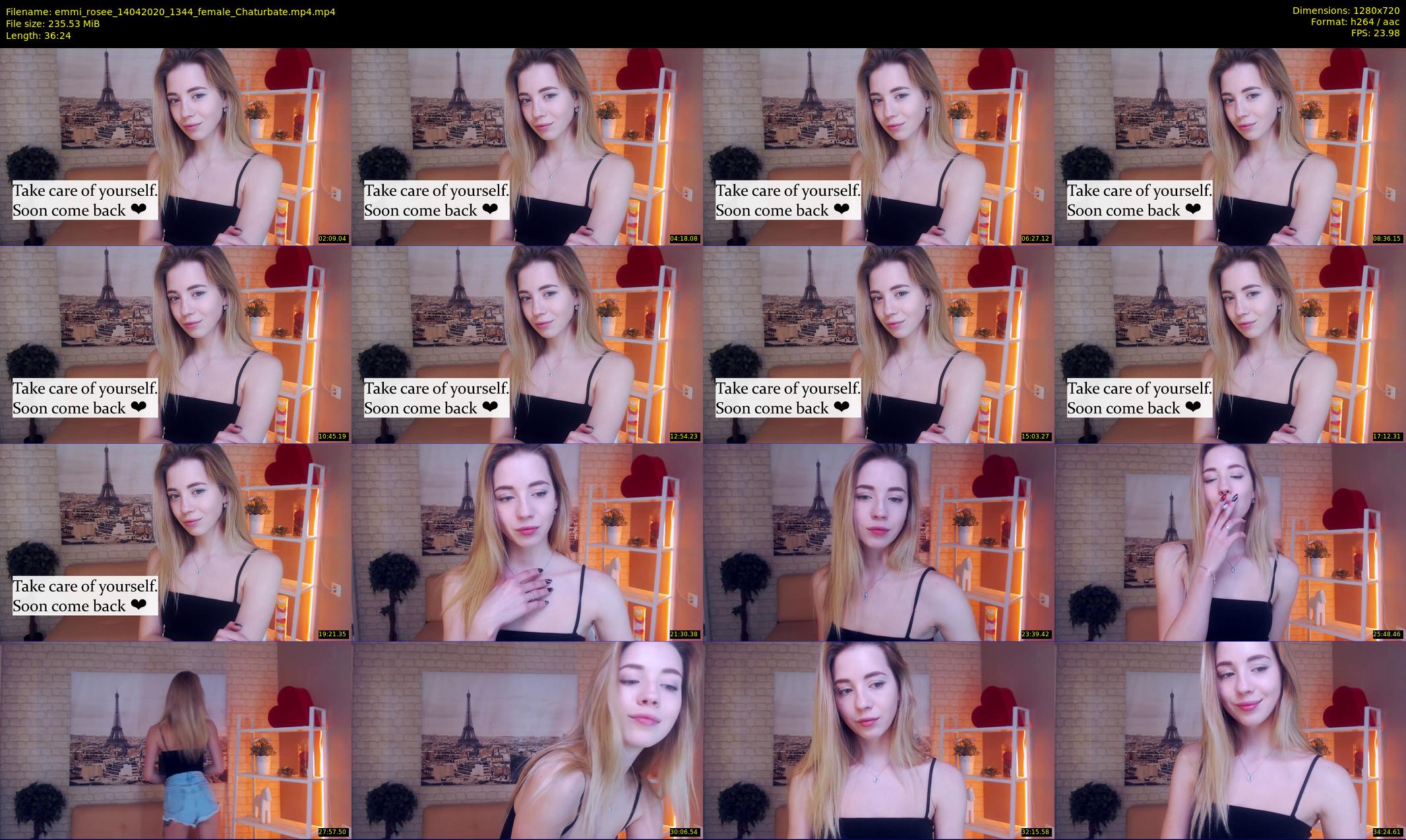 emmi_rosee — 37 minute Chaturbate female cam show recording, 720p, Apr 14, 2020