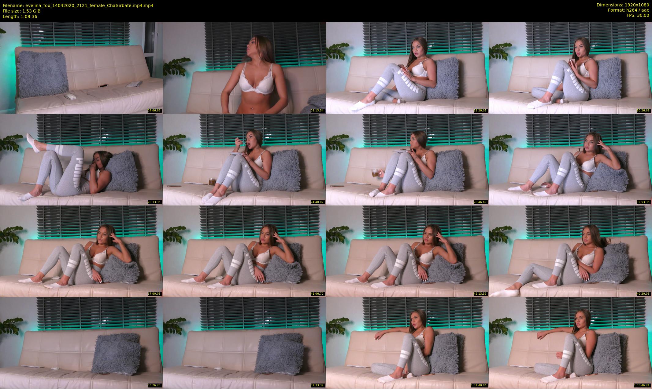 evelina_fox — 70 minute Chaturbate female cam show recording, 1080p, Apr 14, 2020