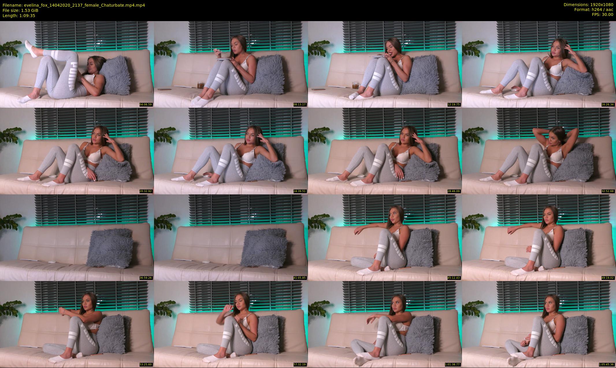 evelina_fox — 70 minute Chaturbate female cam show recording, 1080p, Apr 14, 2020