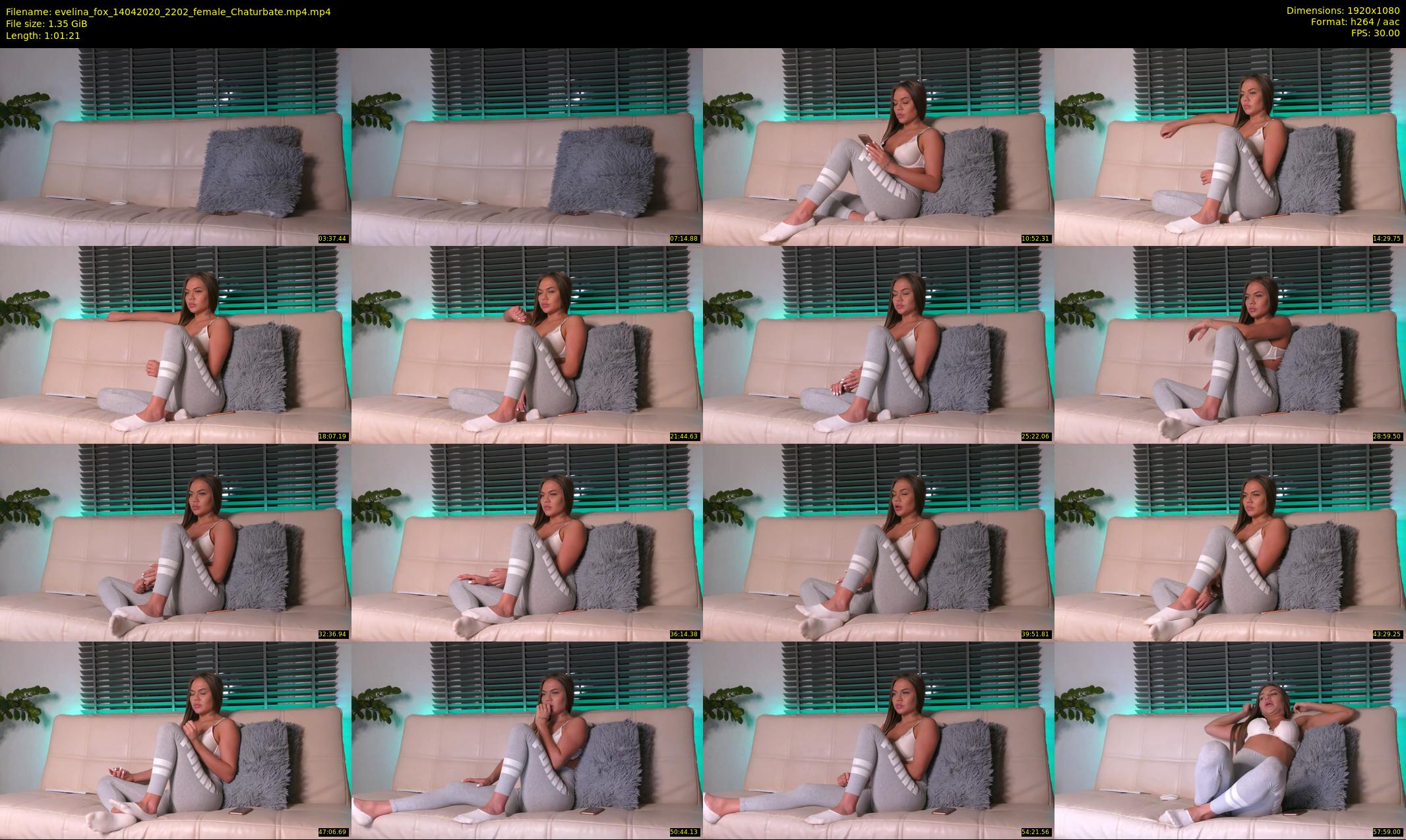 evelina_fox — 62 minute Chaturbate female cam show recording, 1080p, Apr 14, 2020