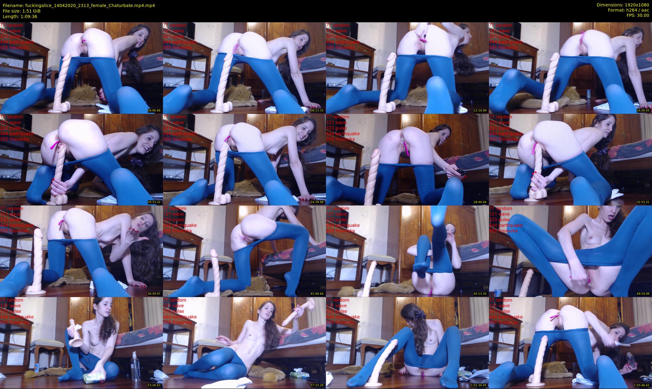 fuckingalice — 70 minute Chaturbate female cam show recording, 1080p, Apr 14, 2020