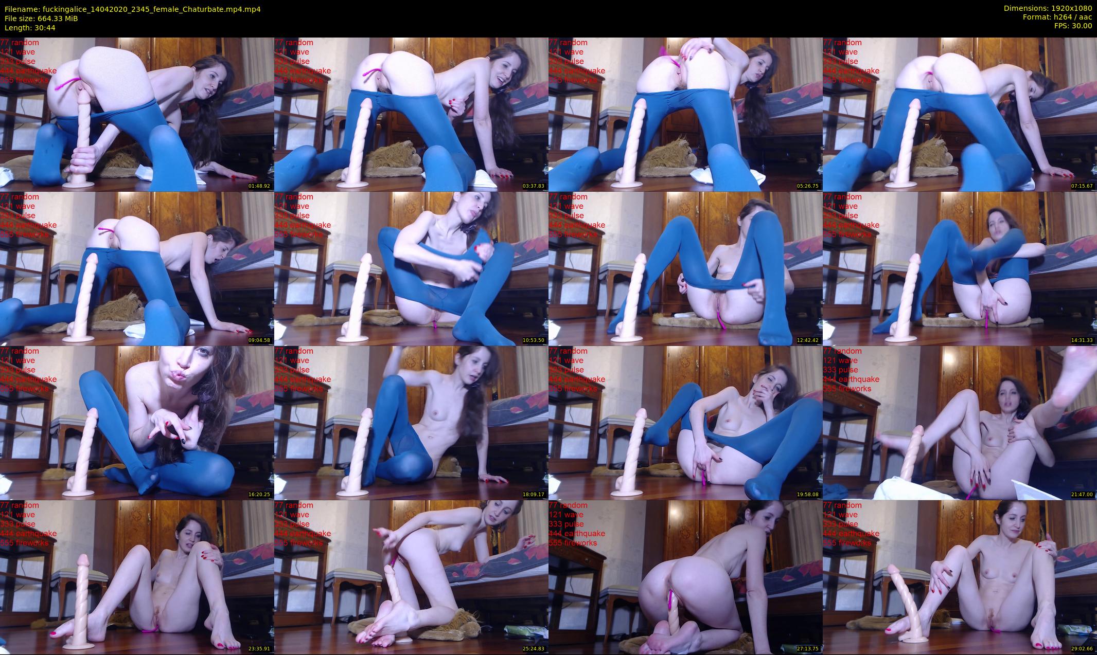 fuckingalice — 31 minute Chaturbate female cam show recording, 1080p, Apr 14, 2020
