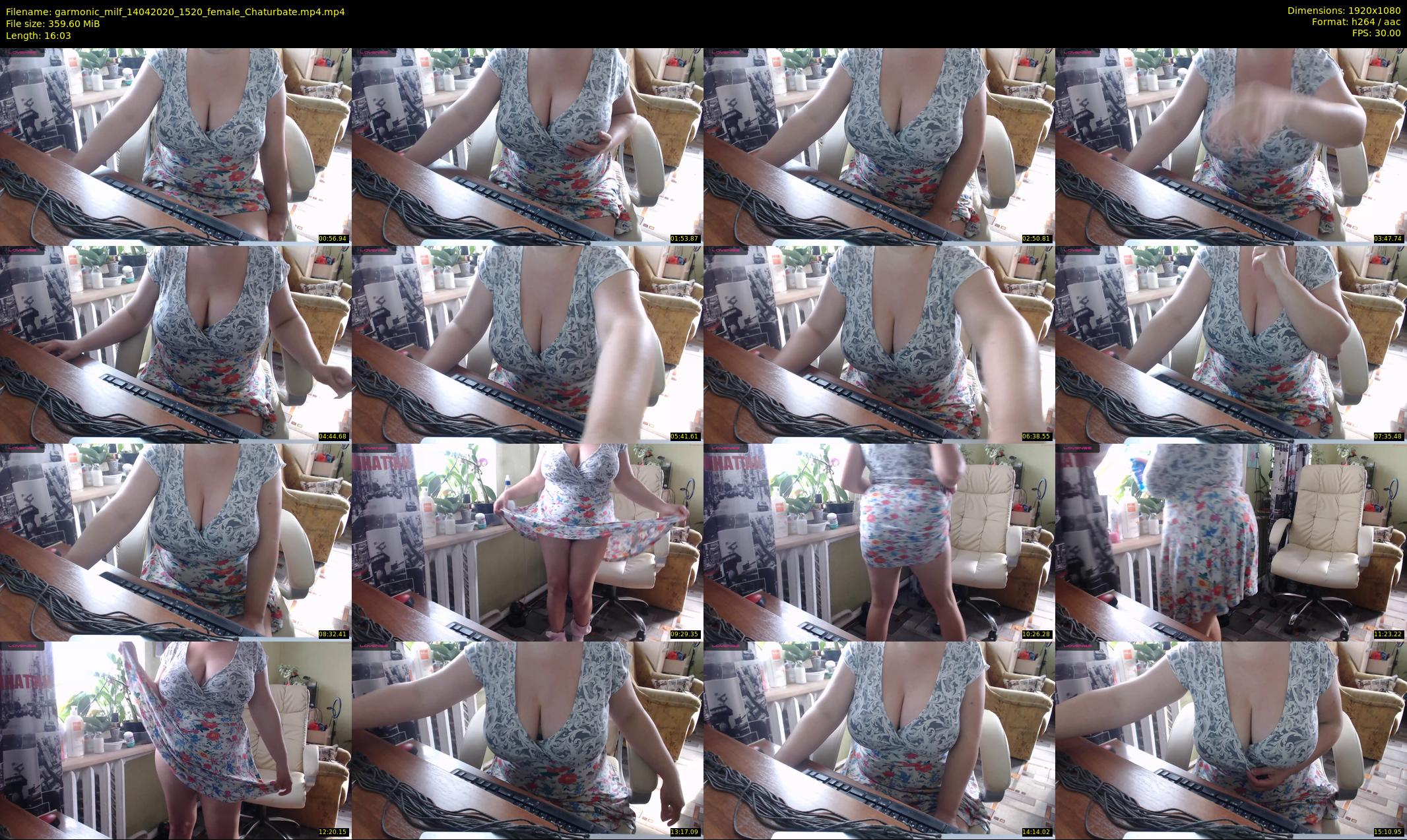 garmonic_milf — 17 minute Chaturbate female cam show recording, 1080p, Apr 14, 2020
