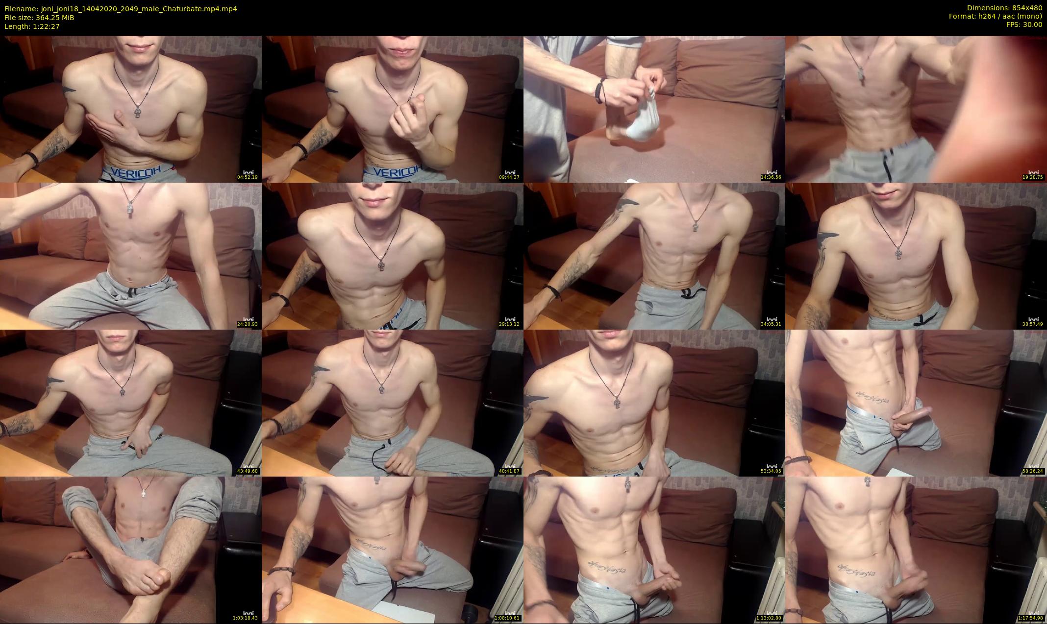 joni_joni18 — 83 minute Chaturbate male cam show recording, 480p, Apr 14, 2020