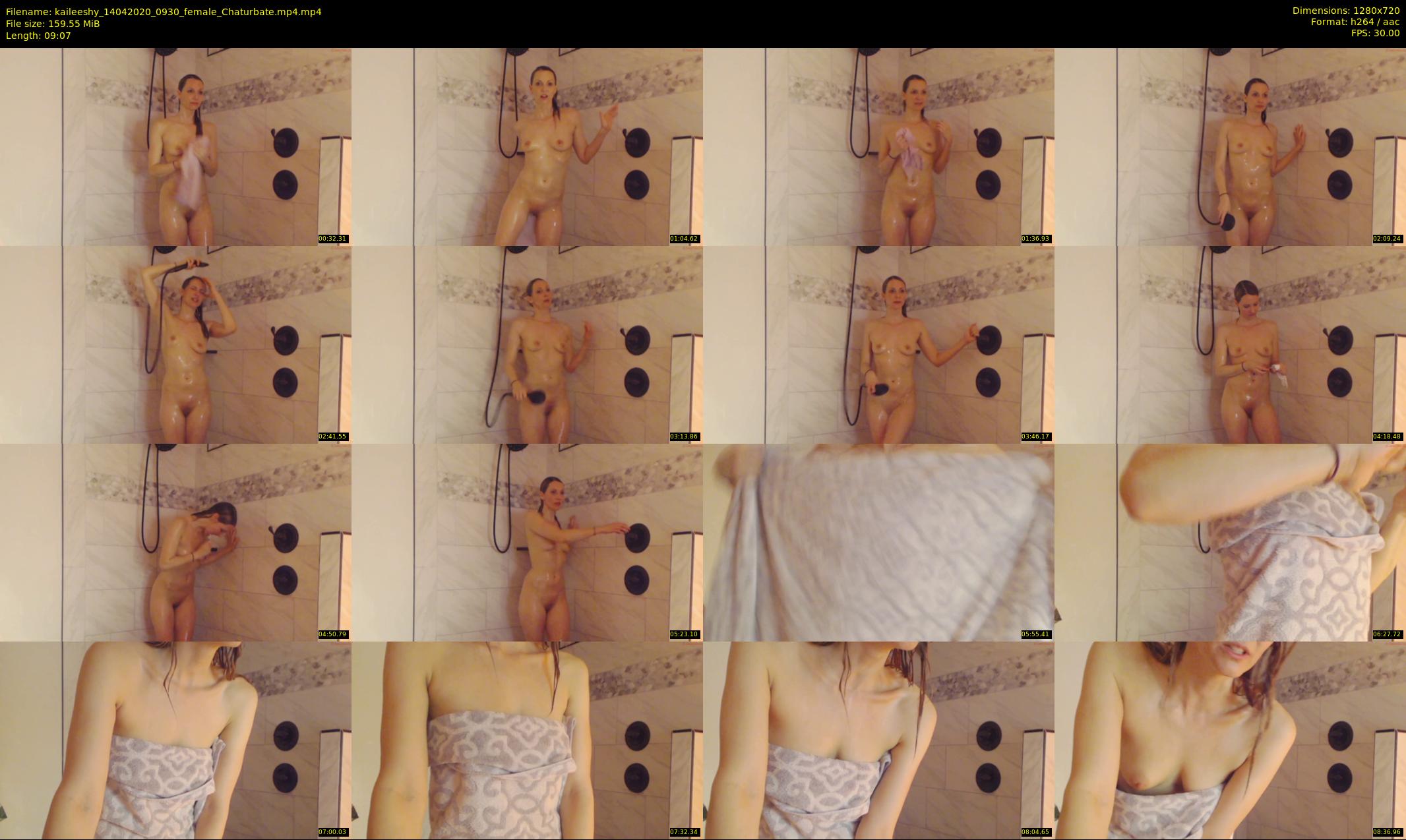 kaileeshy — 10 minute Chaturbate female cam show recording, 720p, Apr 14, 2020
