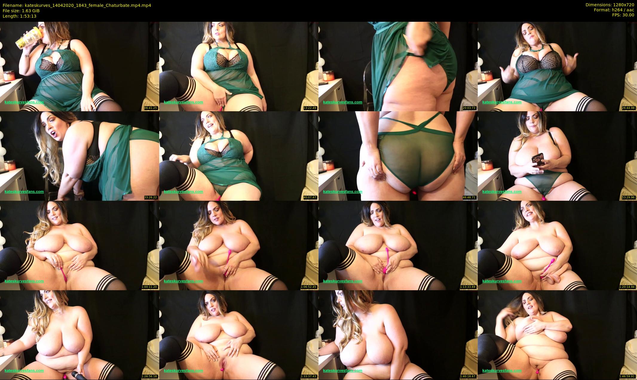 kateskurves — 114 minute Chaturbate female cam show recording, 720p, Apr 14, 2020