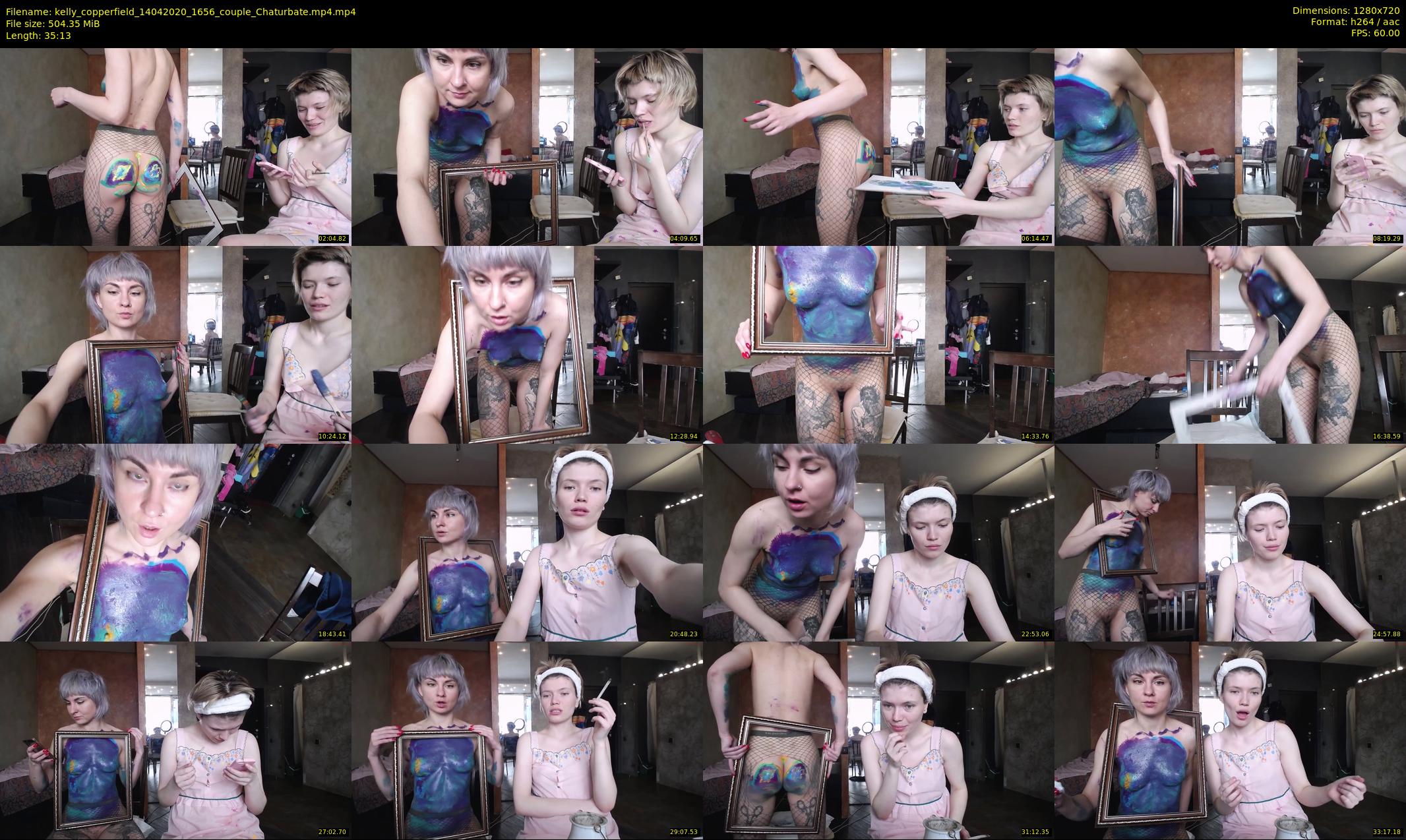 kelly_copperfield — 36 minute Chaturbate female cam show recording, 720p, Apr 14, 2020