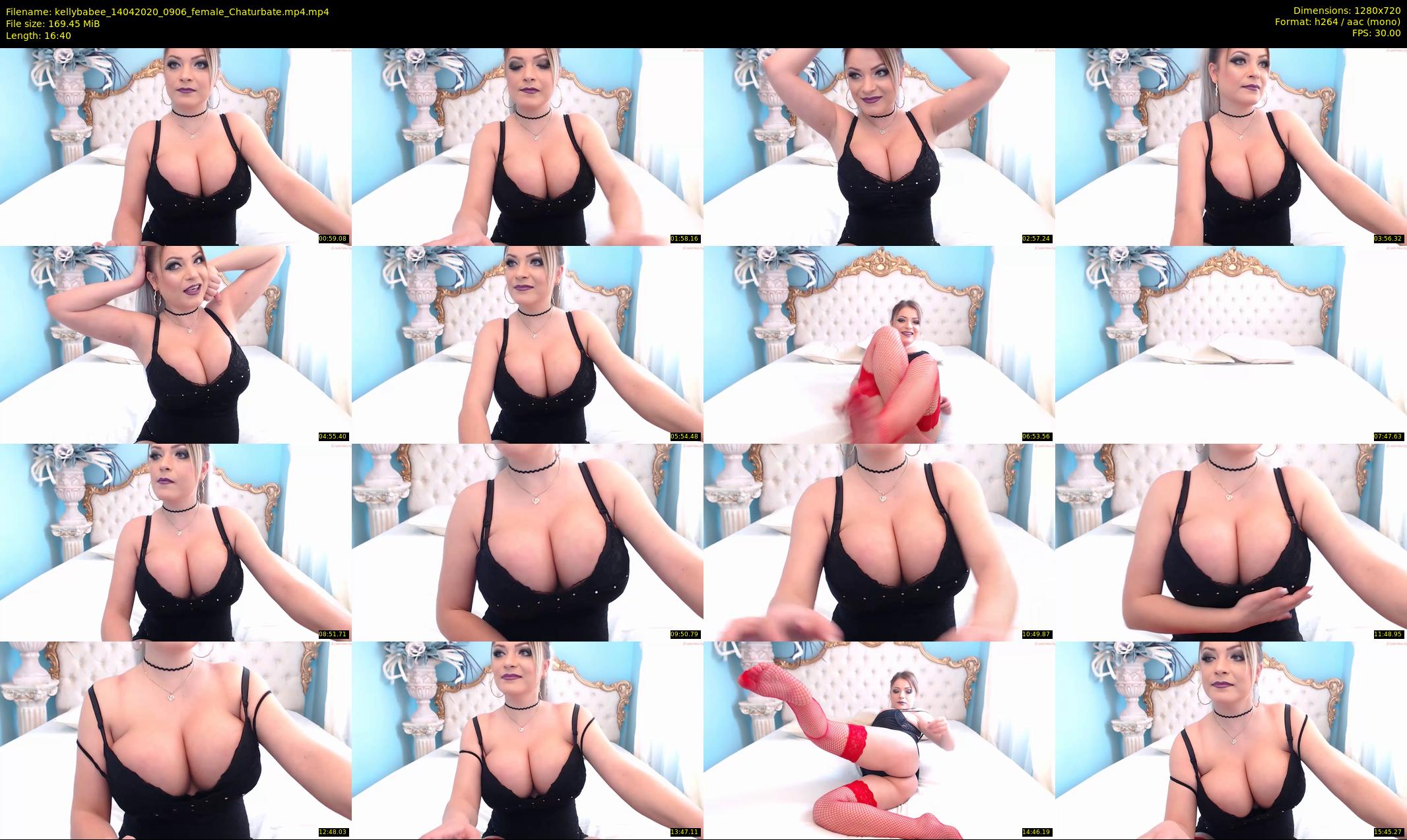 kellybabee — 17 minute Chaturbate female cam show recording, 720p, Apr 14, 2020