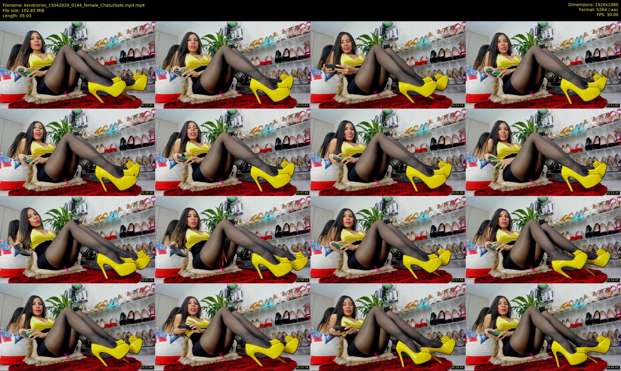 kendrarios — 6 minute Chaturbate female cam show recording, 1080p, Apr 15, 2020