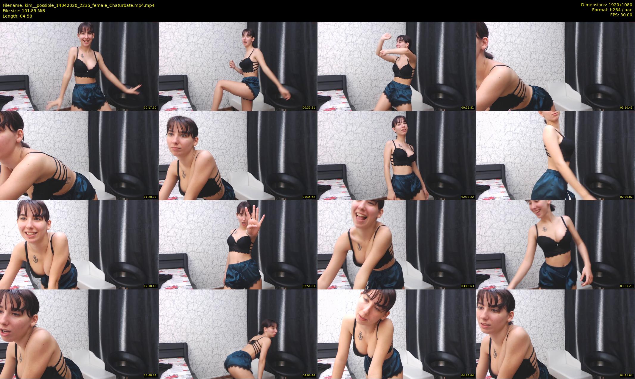 kim__possible — 5 minute Chaturbate female cam show recording, 1080p, Apr 14, 2020