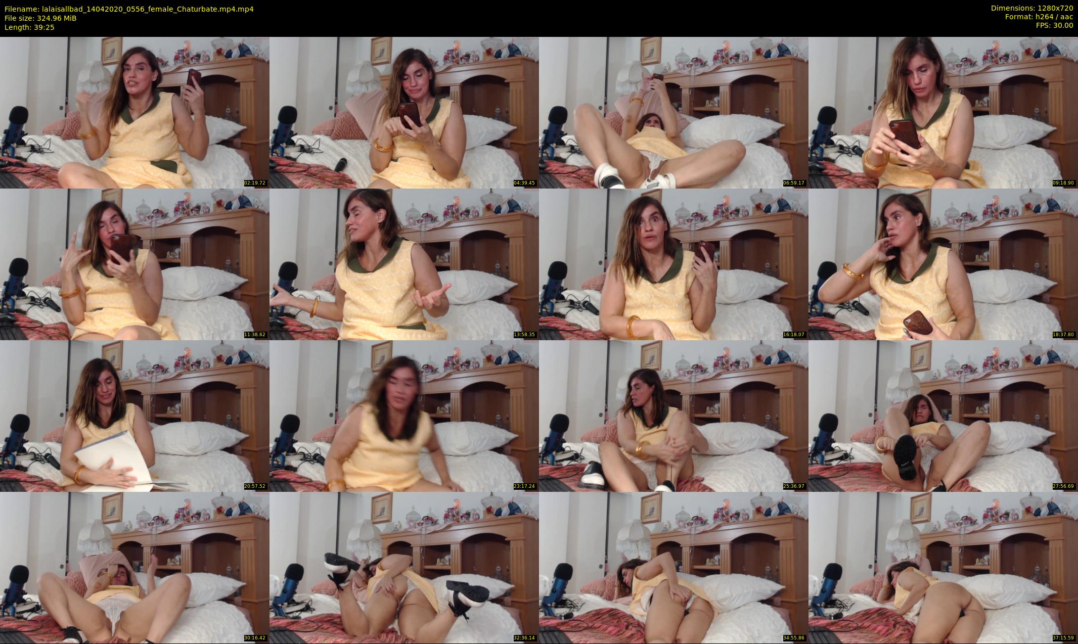 lalaisallbad — 40 minute Chaturbate female cam show recording, 720p, Apr 14, 2020