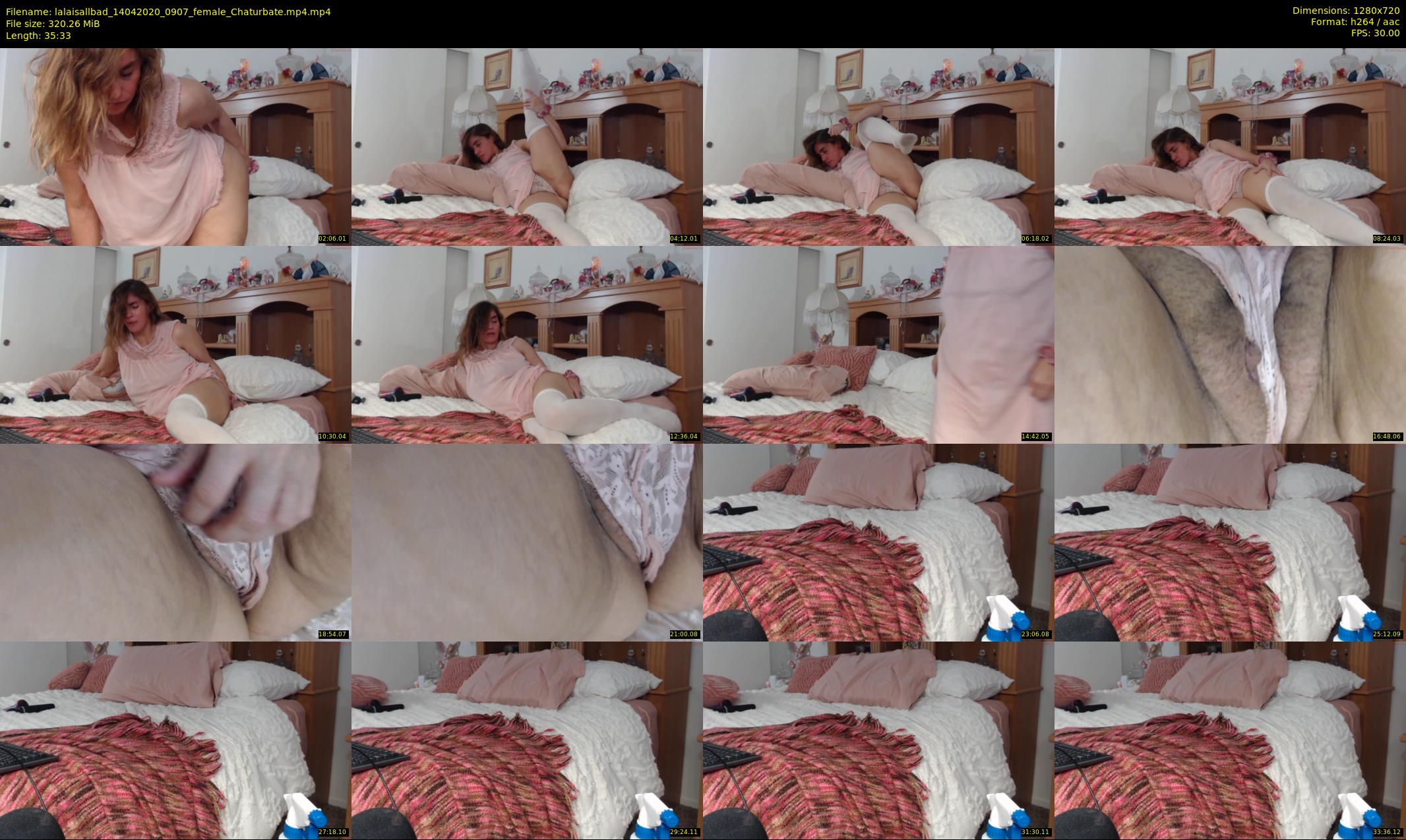 lalaisallbad — 36 minute Chaturbate female cam show recording, 720p, Apr 14, 2020