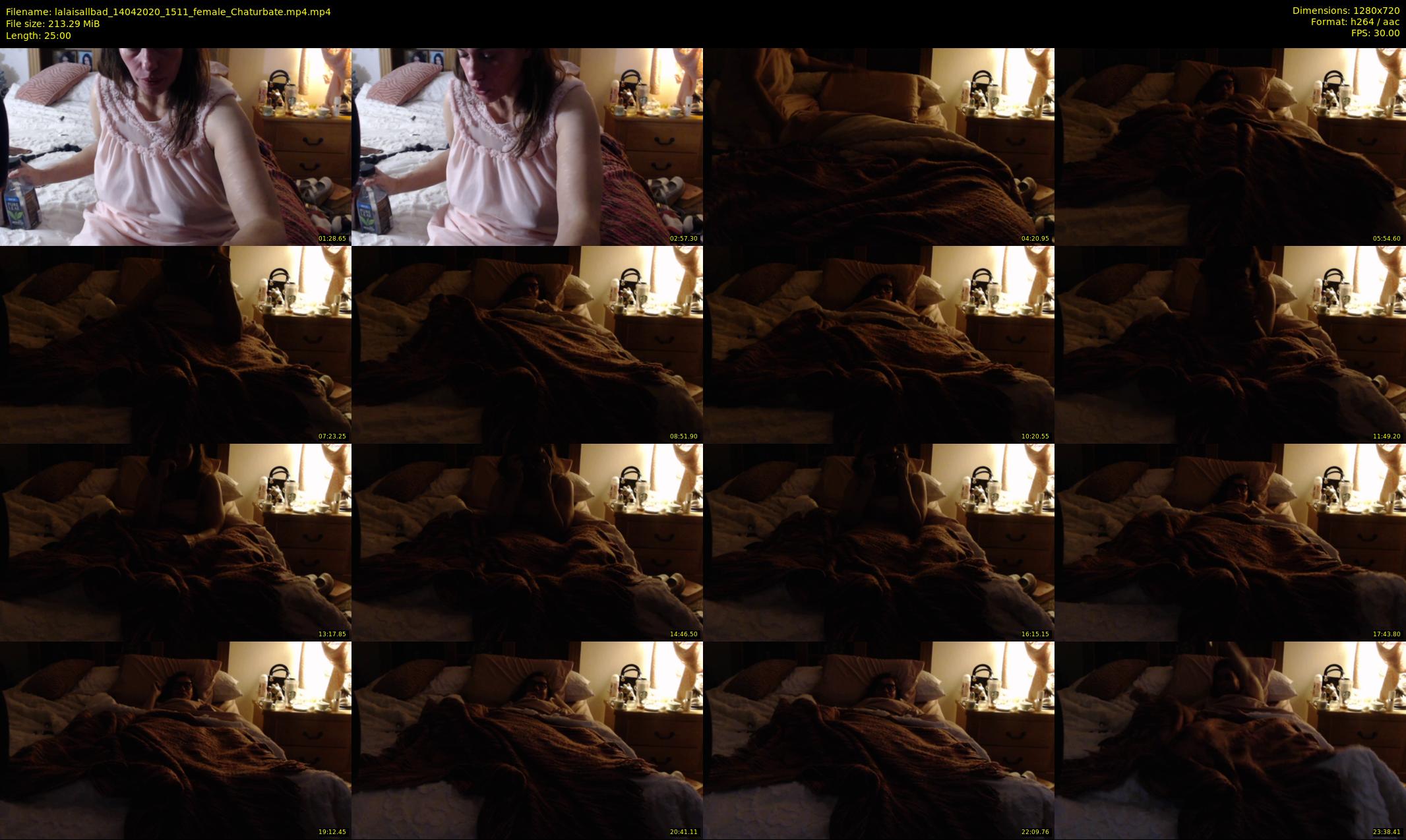 lalaisallbad — 25 minute Chaturbate female cam show recording, 720p, Apr 14, 2020