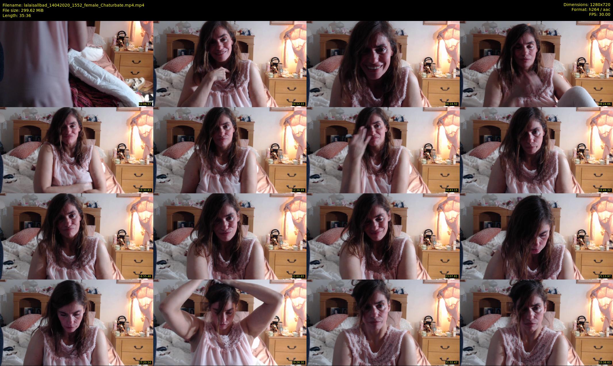 lalaisallbad — 36 minute Chaturbate female cam show recording, 720p, Apr 14, 2020
