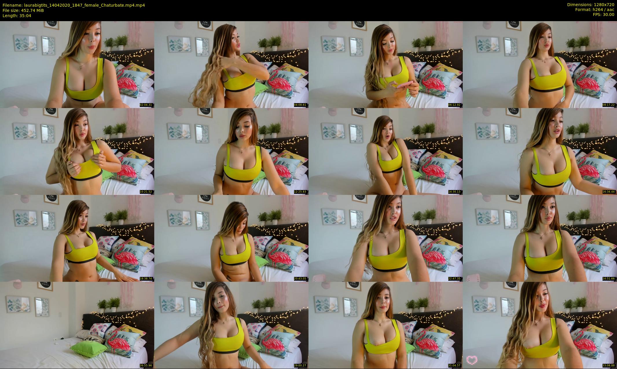 laurabigtits — 36 minute Chaturbate female cam show recording, 720p, Apr 14, 2020