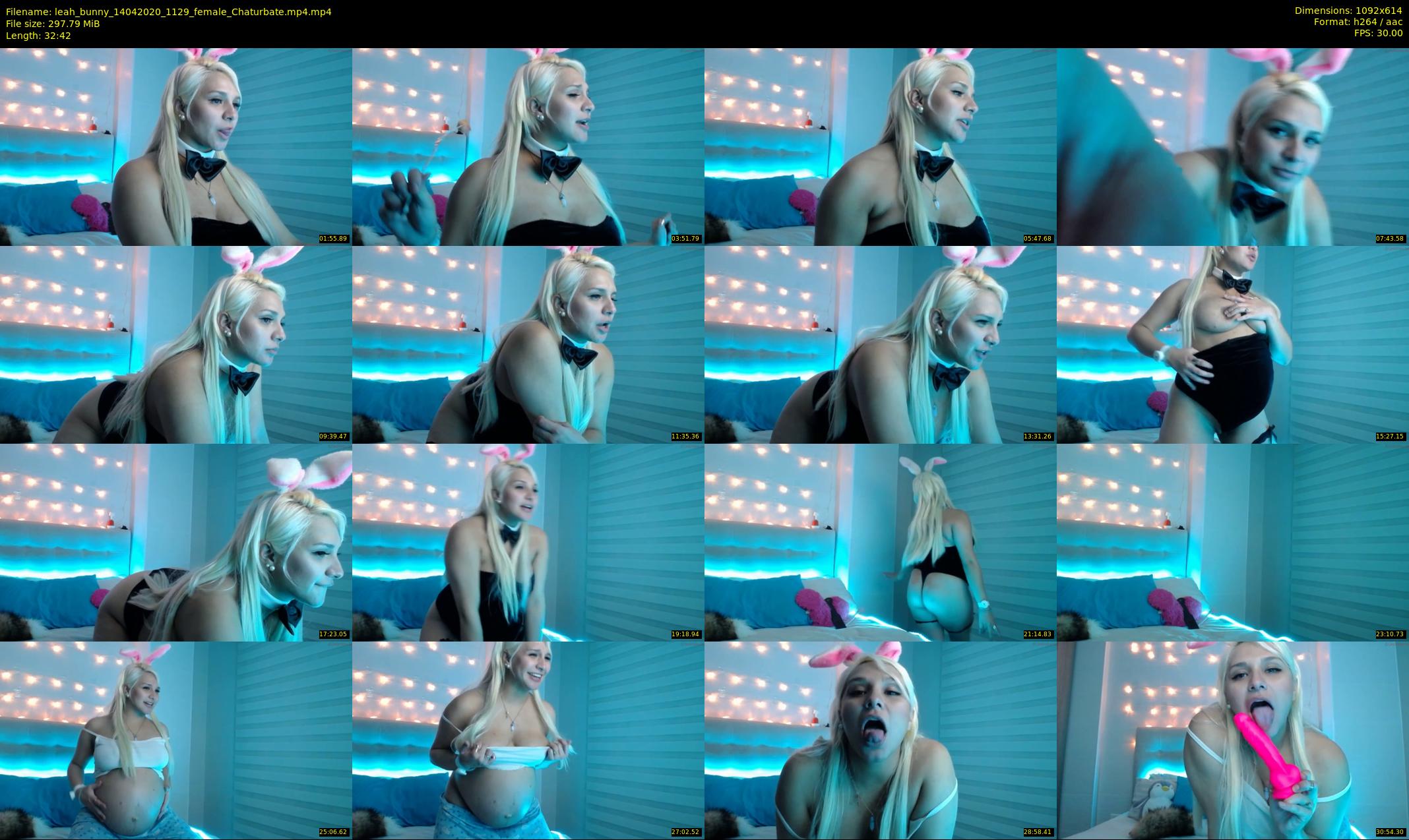 leah_bunny — 33 minute Chaturbate female cam show recording, 480p, Apr 14, 2020