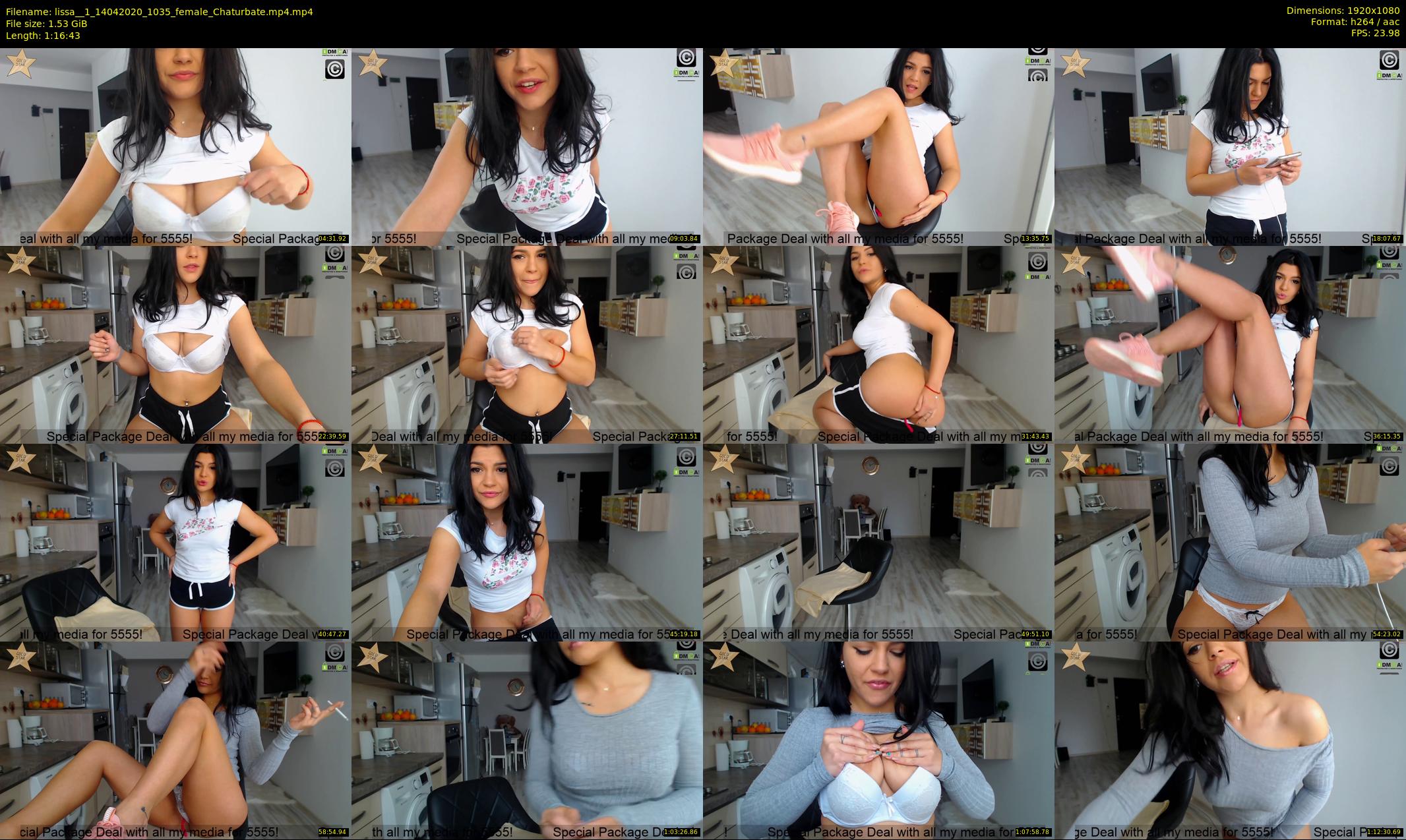 lissa__1 — 77 minute Chaturbate female cam show recording, 1080p, Apr 14, 2020