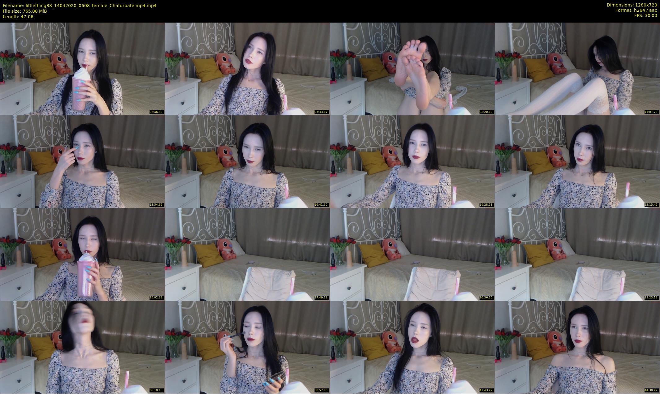 littlething88 — 48 minute Chaturbate female cam show recording, 720p, Apr 14, 2020