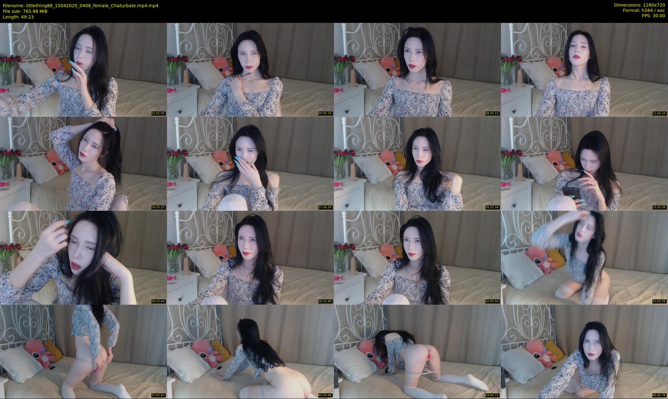 littlething88 — 50 minute Chaturbate female cam show recording, 720p, Apr 15, 2020