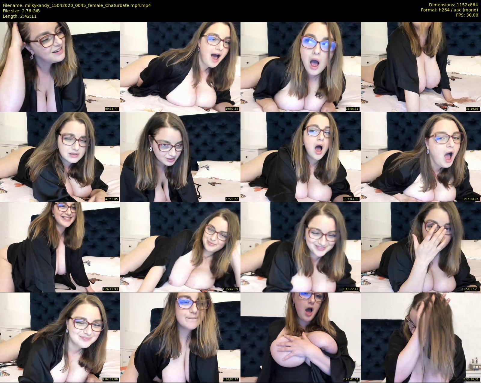milkykandy — 163 minute Chaturbate female cam show recording, 720p, Apr 15, 2020