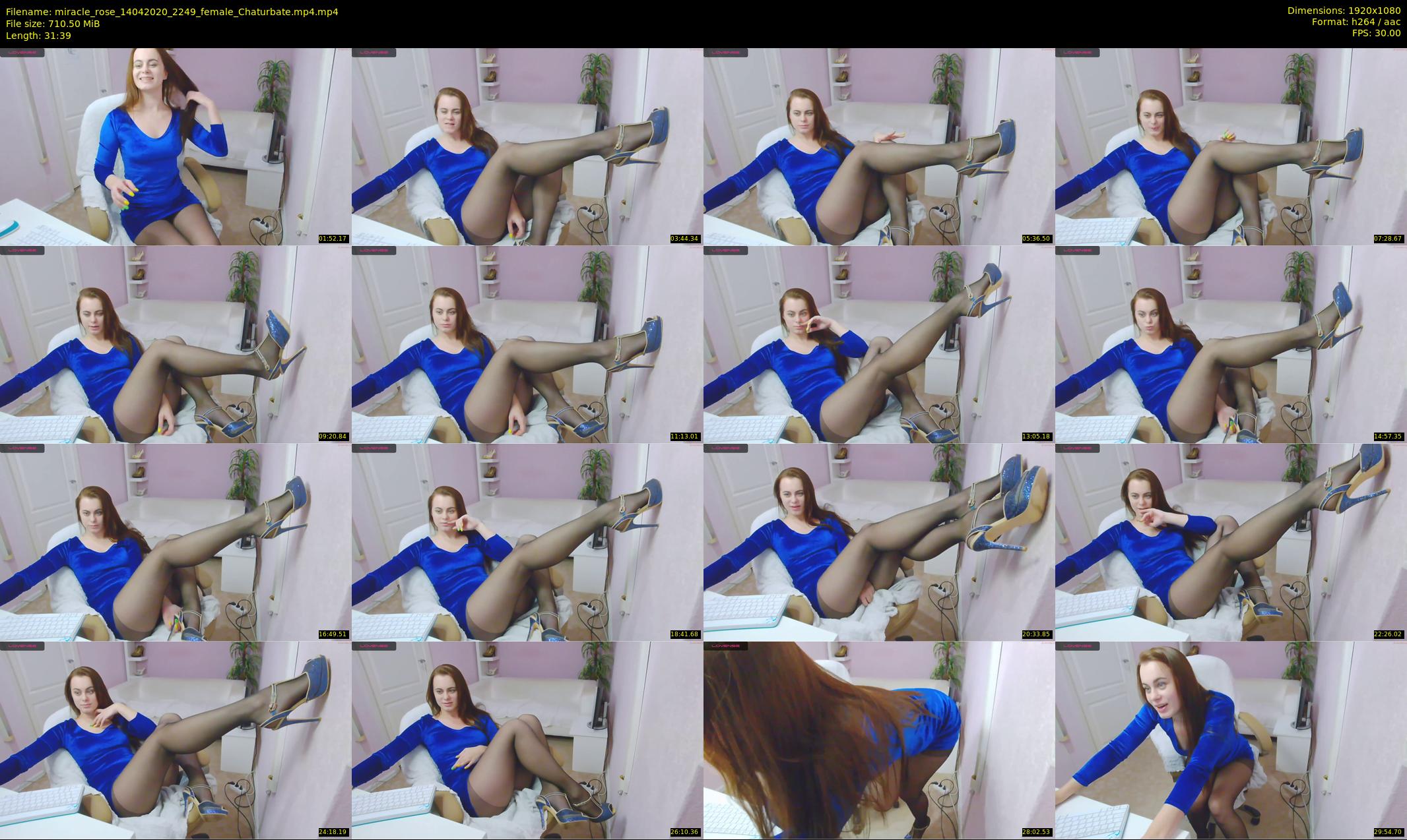 miracle_rose — 32 minute Chaturbate female cam show recording, 1080p, Apr 14, 2020