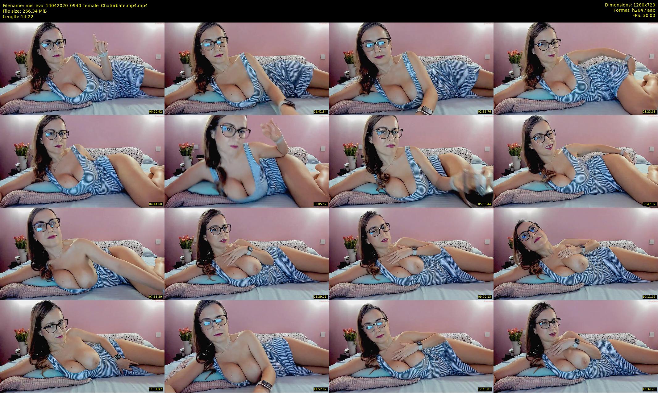 mis_eva — 15 minute Chaturbate female cam show recording, 720p, Apr 14, 2020