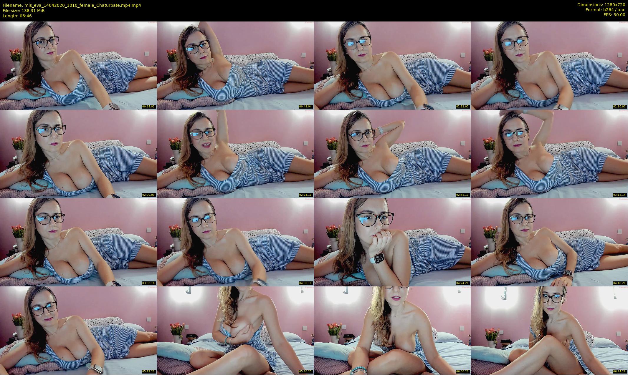 mis_eva — 7 minute Chaturbate female cam show recording, 720p, Apr 14, 2020