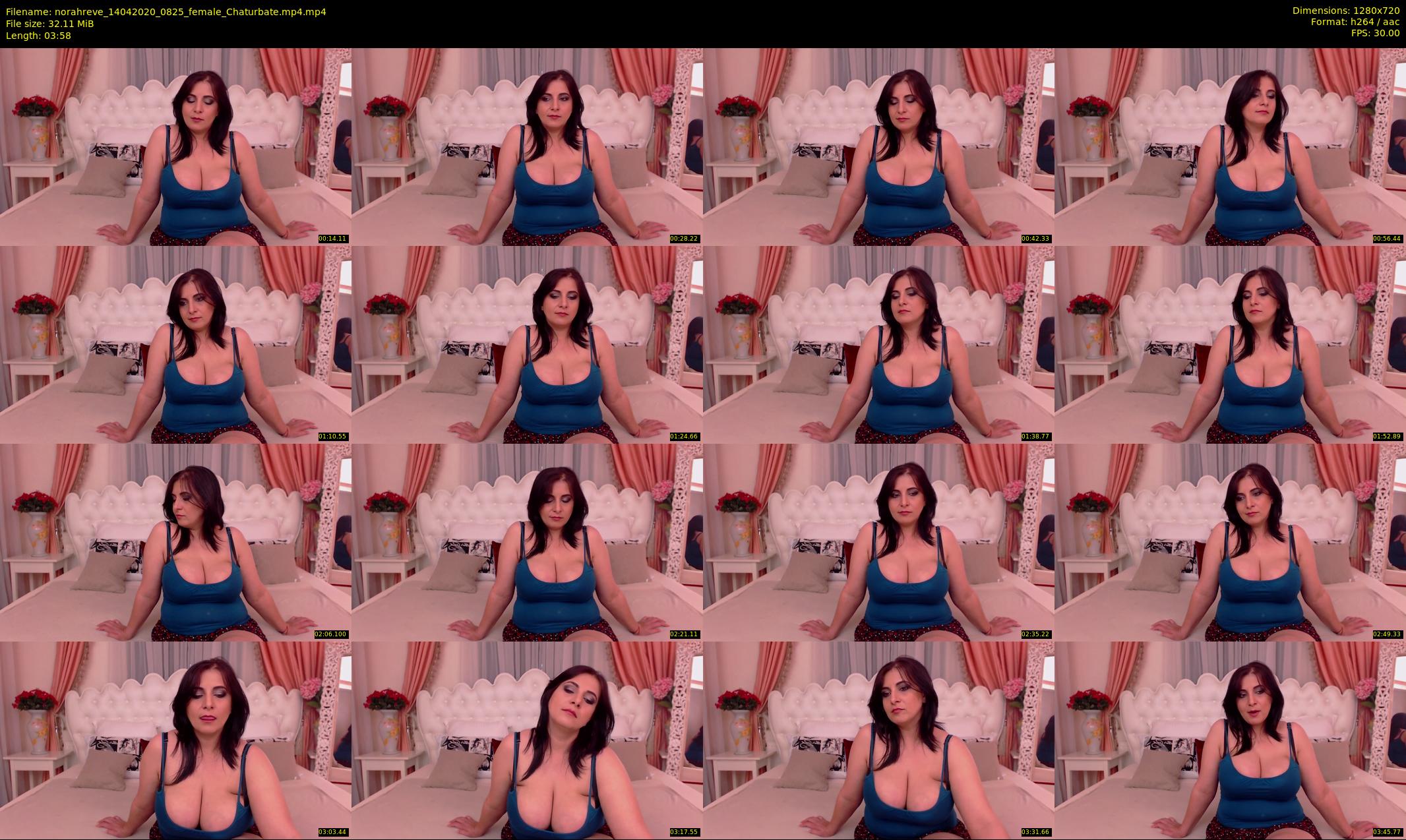 norahreve — 4 minute Chaturbate female cam show recording, 720p, Apr 14, 2020