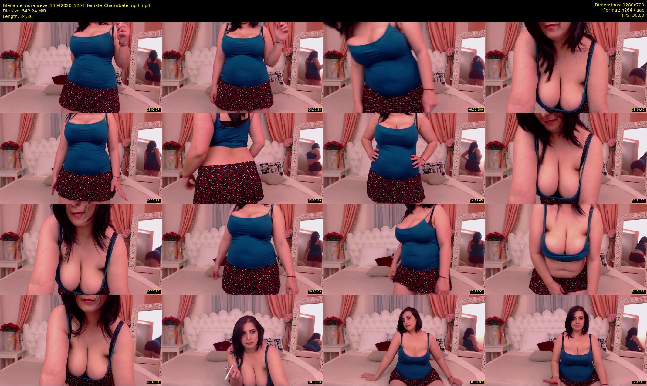 norahreve — 35 minute Chaturbate female cam show recording, 720p, Apr 14, 2020