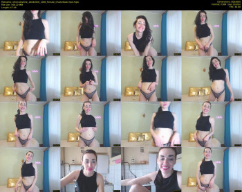 ohnicoleshine — 48 minute Chaturbate female cam show recording, 480p, Apr 14, 2020