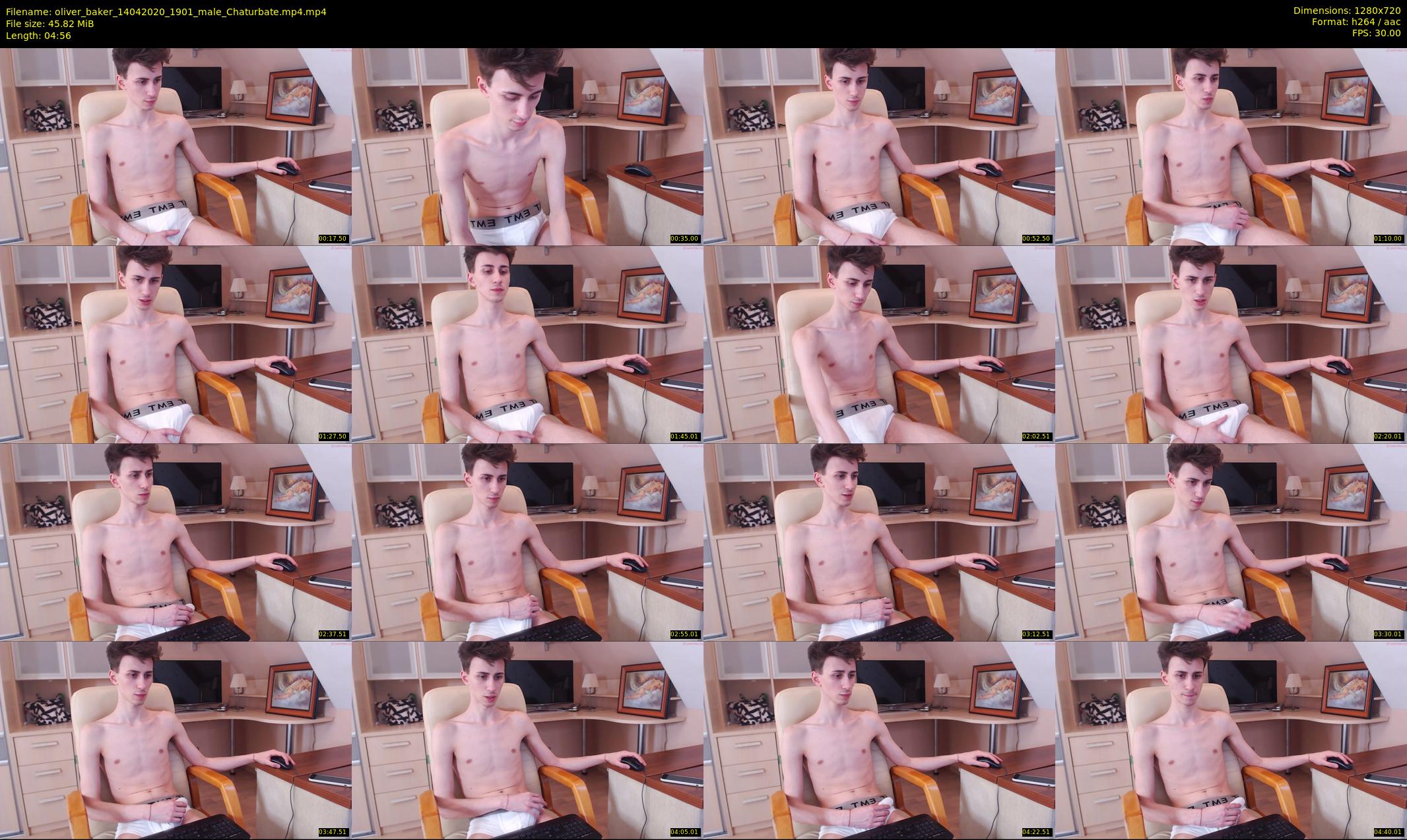 oliver_baker — 5 minute Chaturbate male cam show recording, 720p, Apr 14, 2020