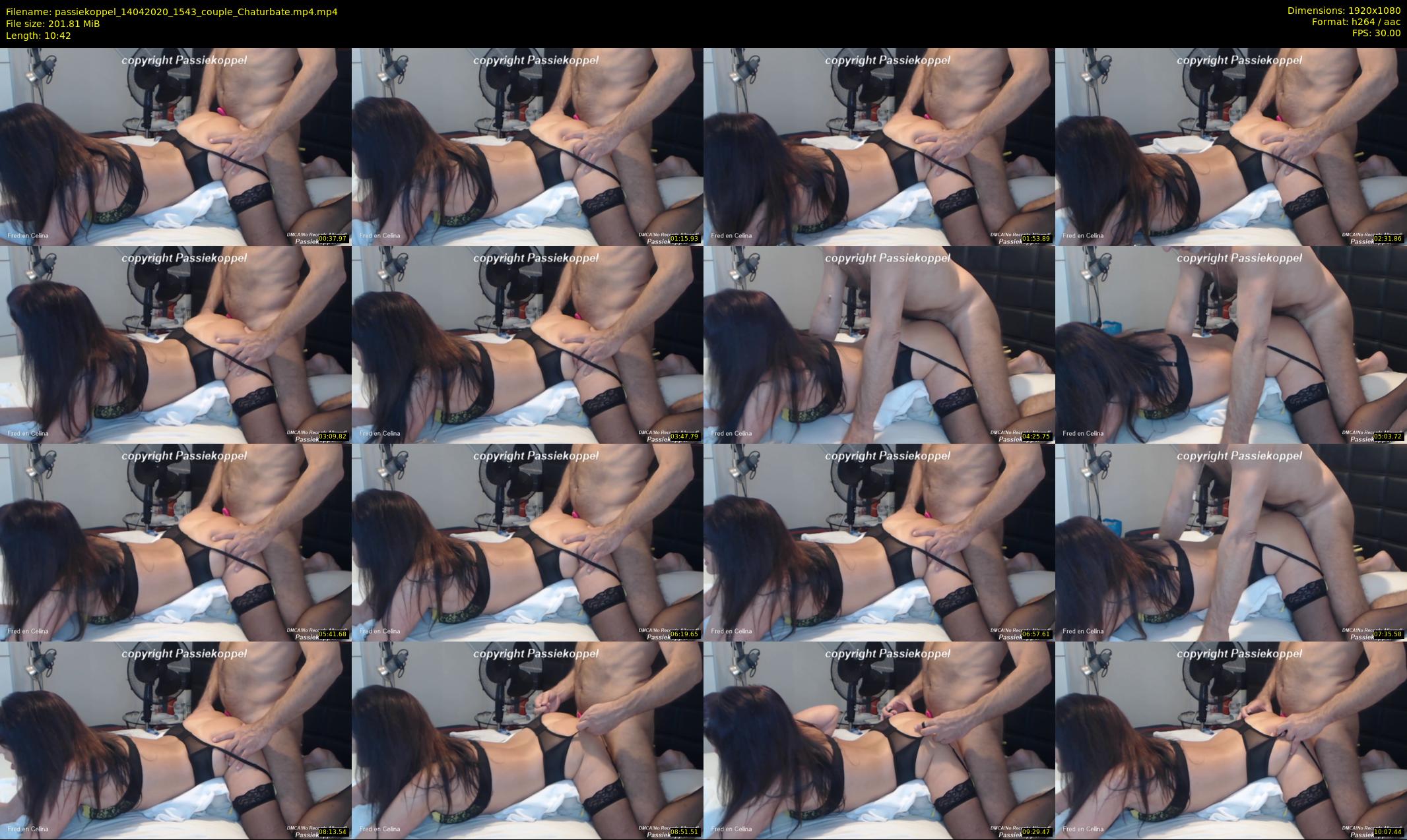 passiekoppel — 11 minute Chaturbate couple cam show recording, 1080p, Apr 14, 2020