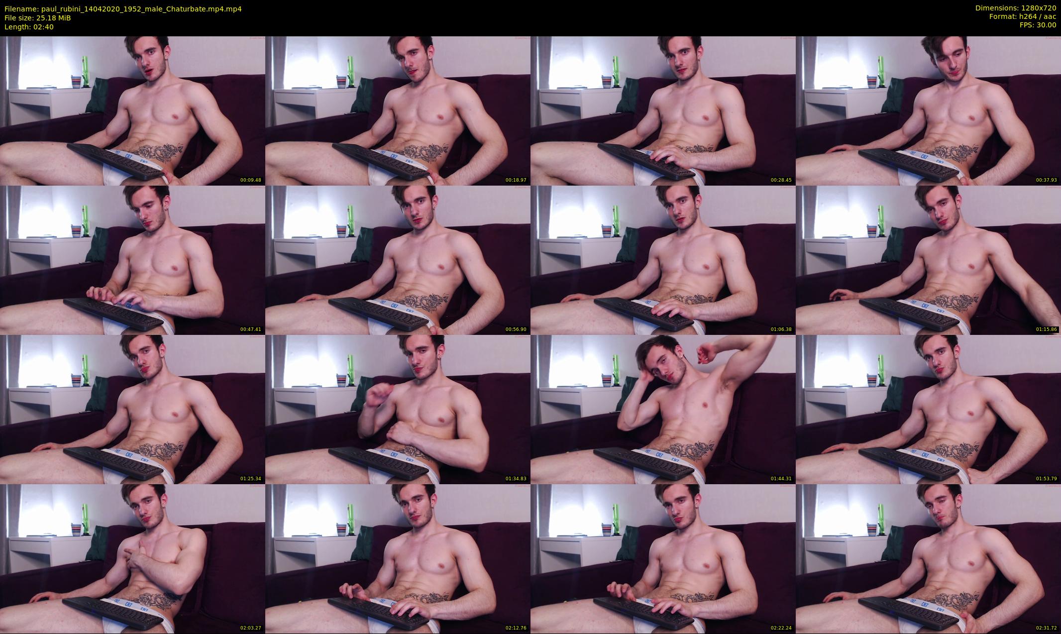 paul_rubini — 3 minute Chaturbate male cam show recording, 720p, Apr 14, 2020
