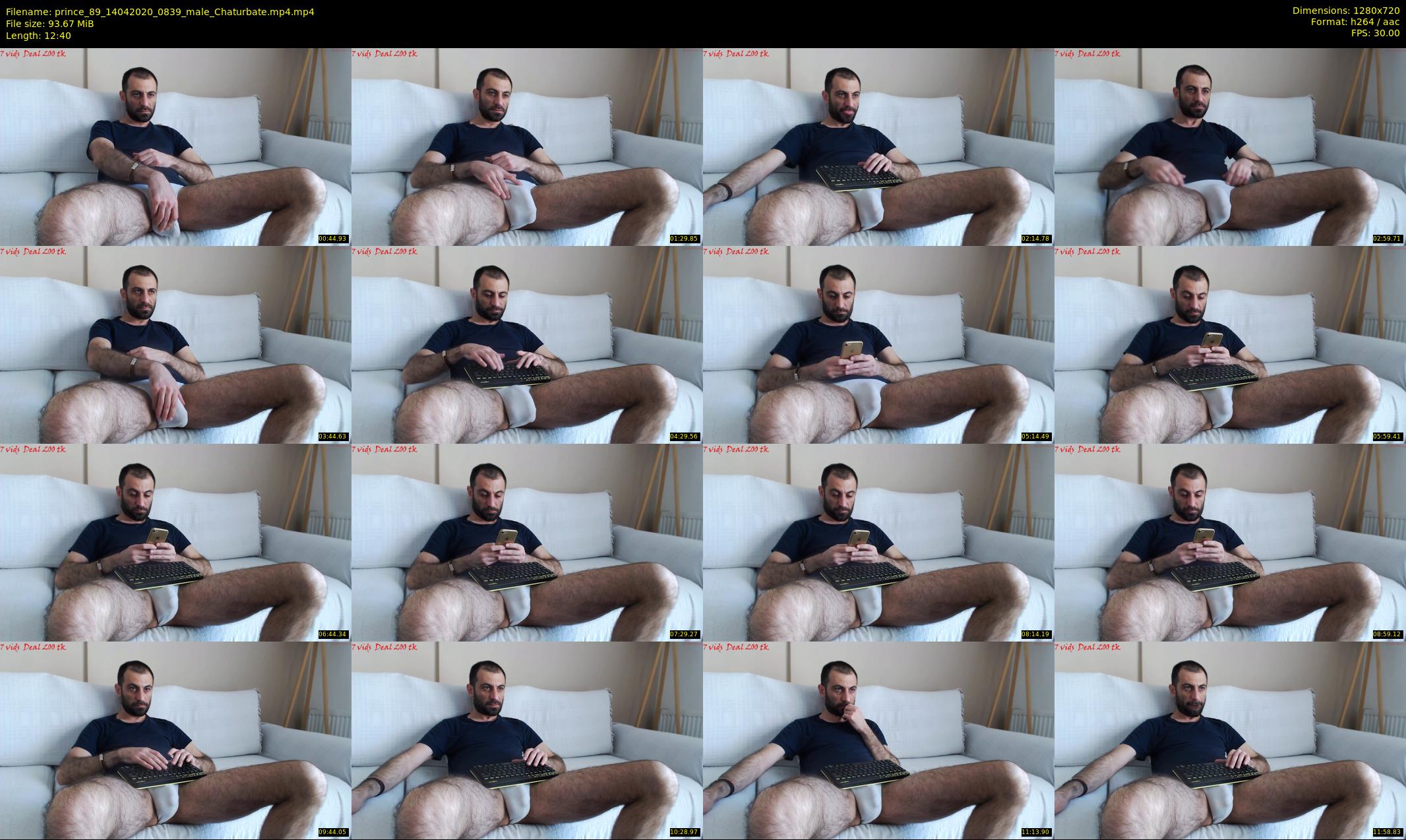 prince_89 — 13 minute Chaturbate male cam show recording, 720p, Apr 14, 2020